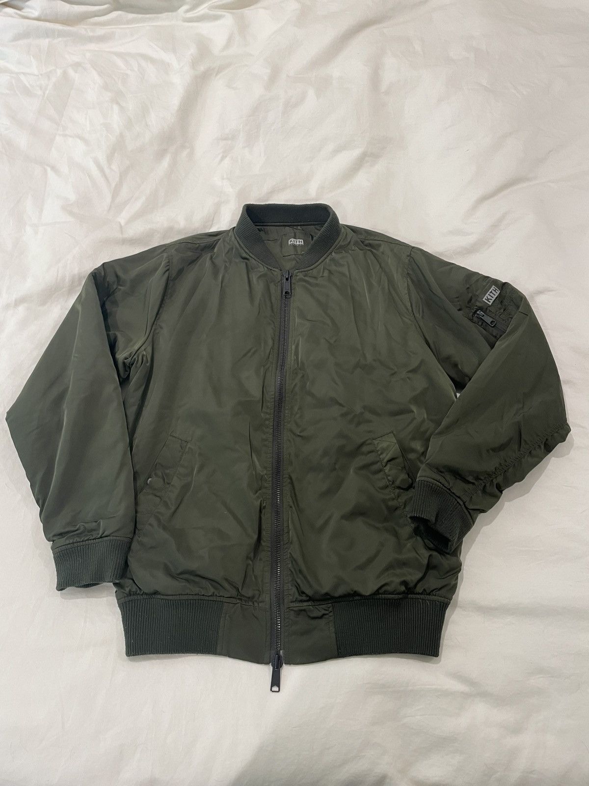 Kith Olive Kith Bomber Jacket XL Size US XL / EU 56 / 4 - 2 Thumbnail