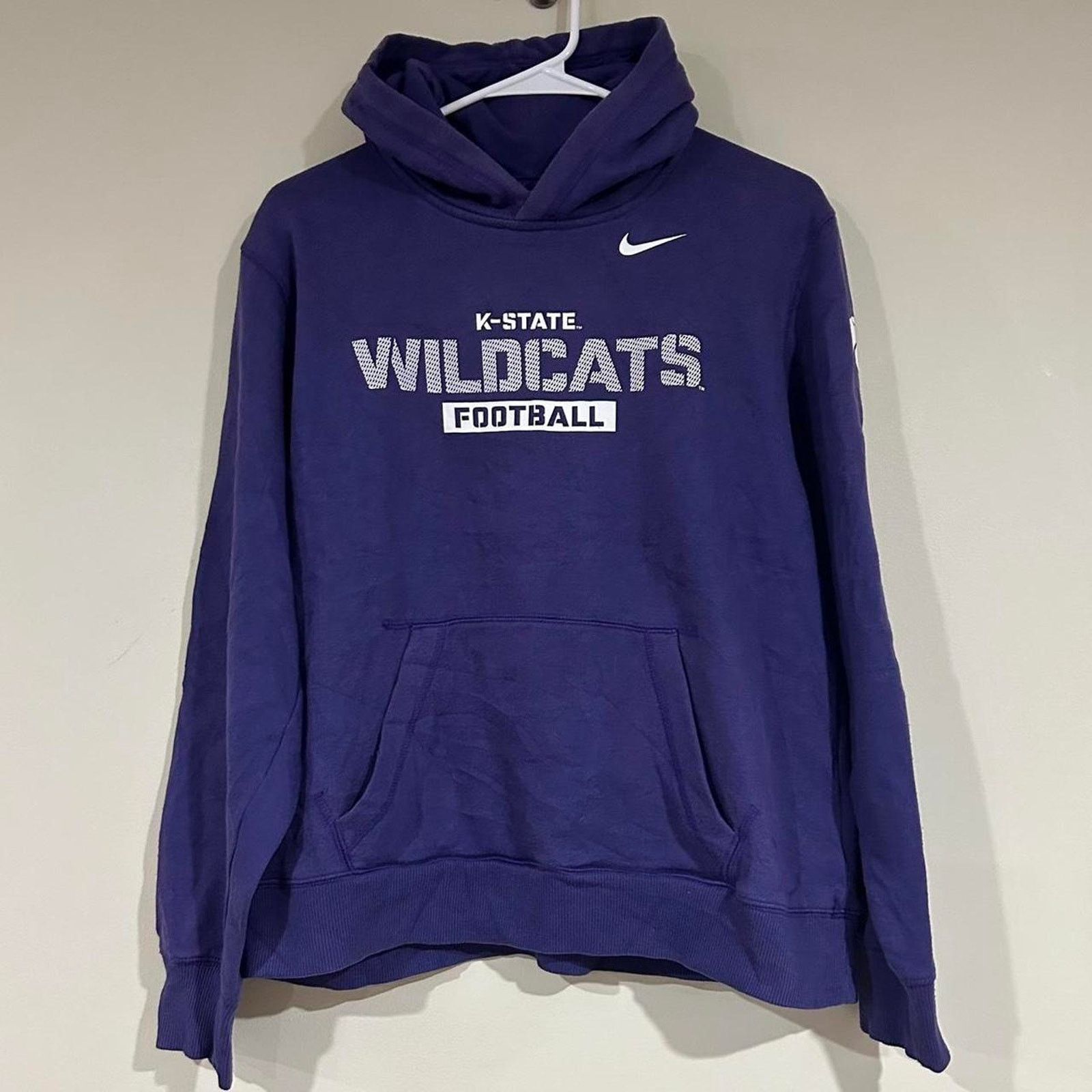 Nike Nike Kansas State Wildcats Football Hoodie Size US XS / EU 42 / 0 - 1 Thumbnail
