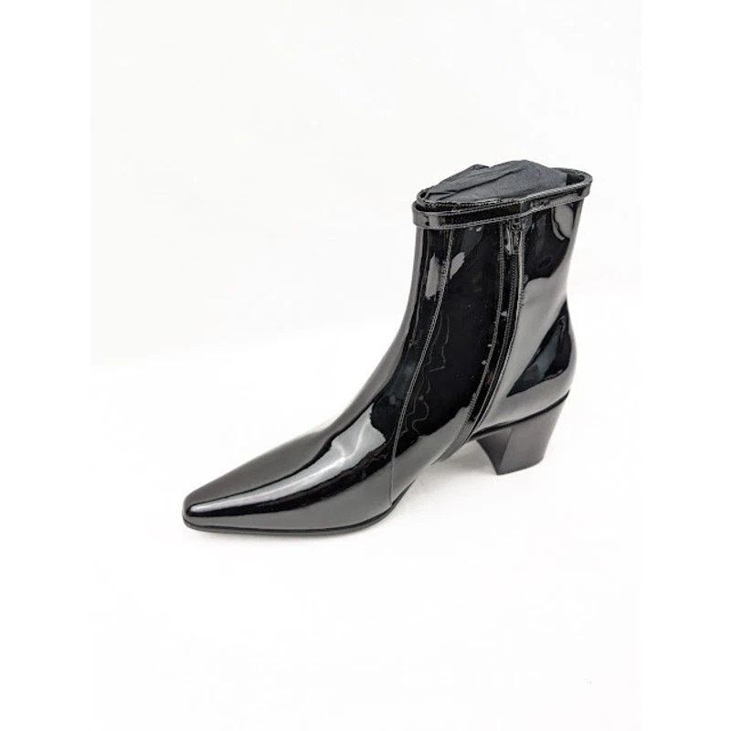 Saint Laurent Paris o1rshd1 Q:2 / Arsun 70 Zipped Boots in Nero Size US 8 / EU 41 - 7 Thumbnail