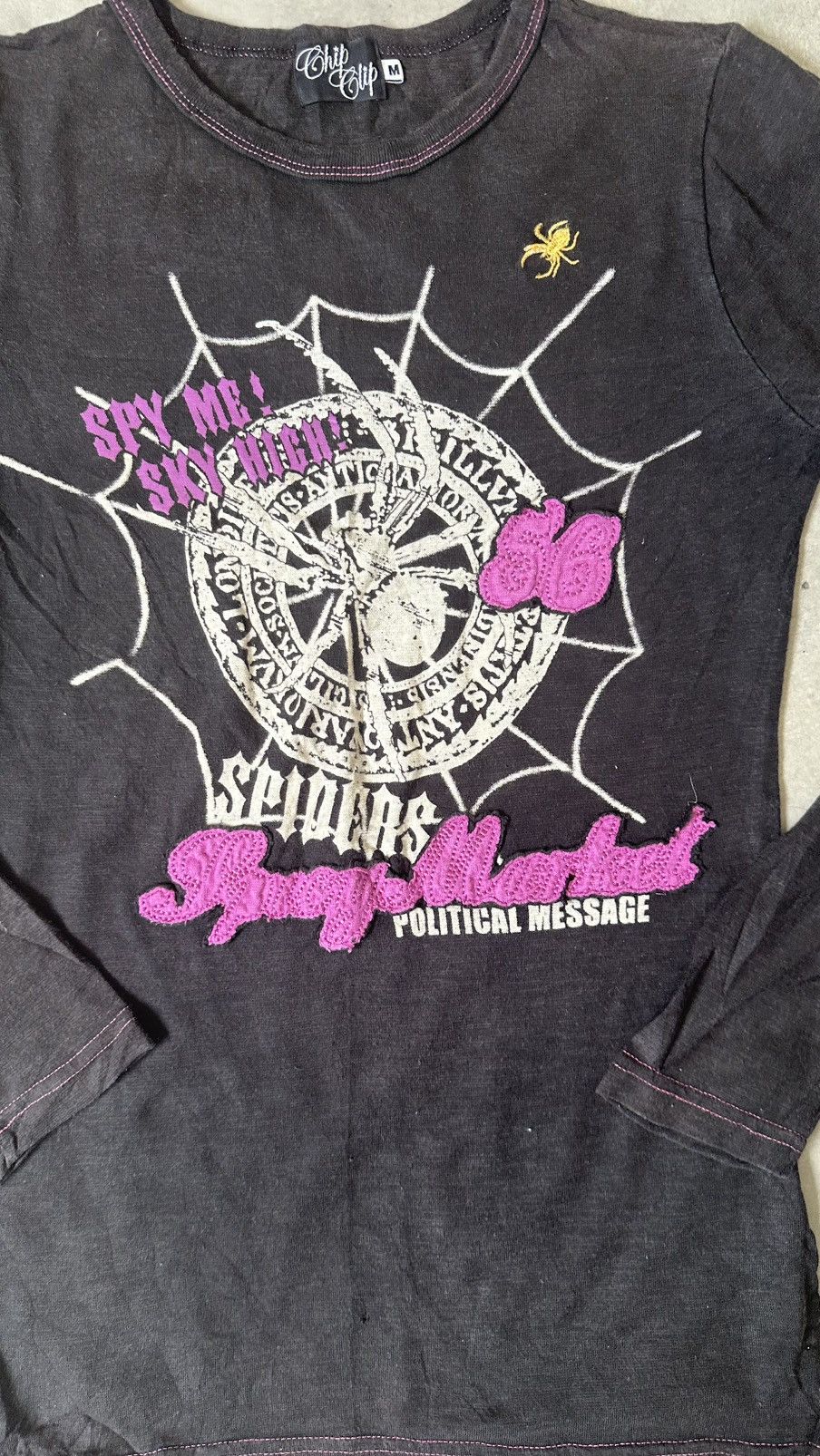 Other VINTAGE CHIP CLIP AFFLICTION LONG SLEEVE TEE Size US S / EU 44-46 / 1 - 2 Thumbnail