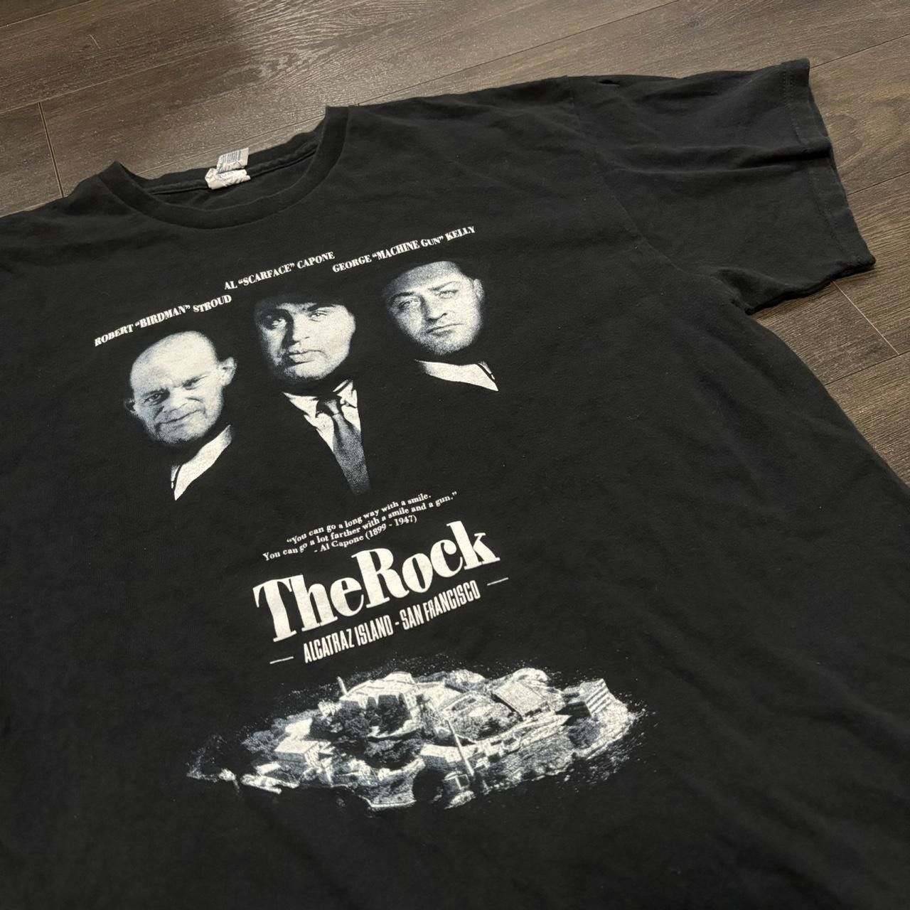 Delta Vintage the rock Alcatraz t shirt 00s L Size US L / EU 52-54 / 3 - 1 Thumbnail
