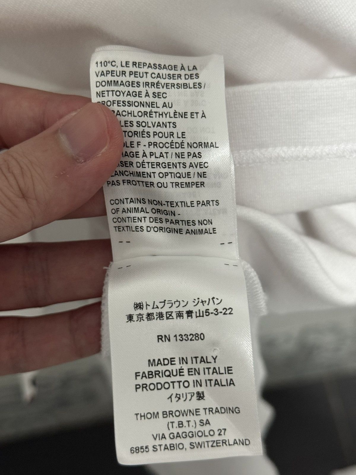 Thom Browne Stripe T Shirt Size US XL / EU 56 / 4 - 9 Thumbnail