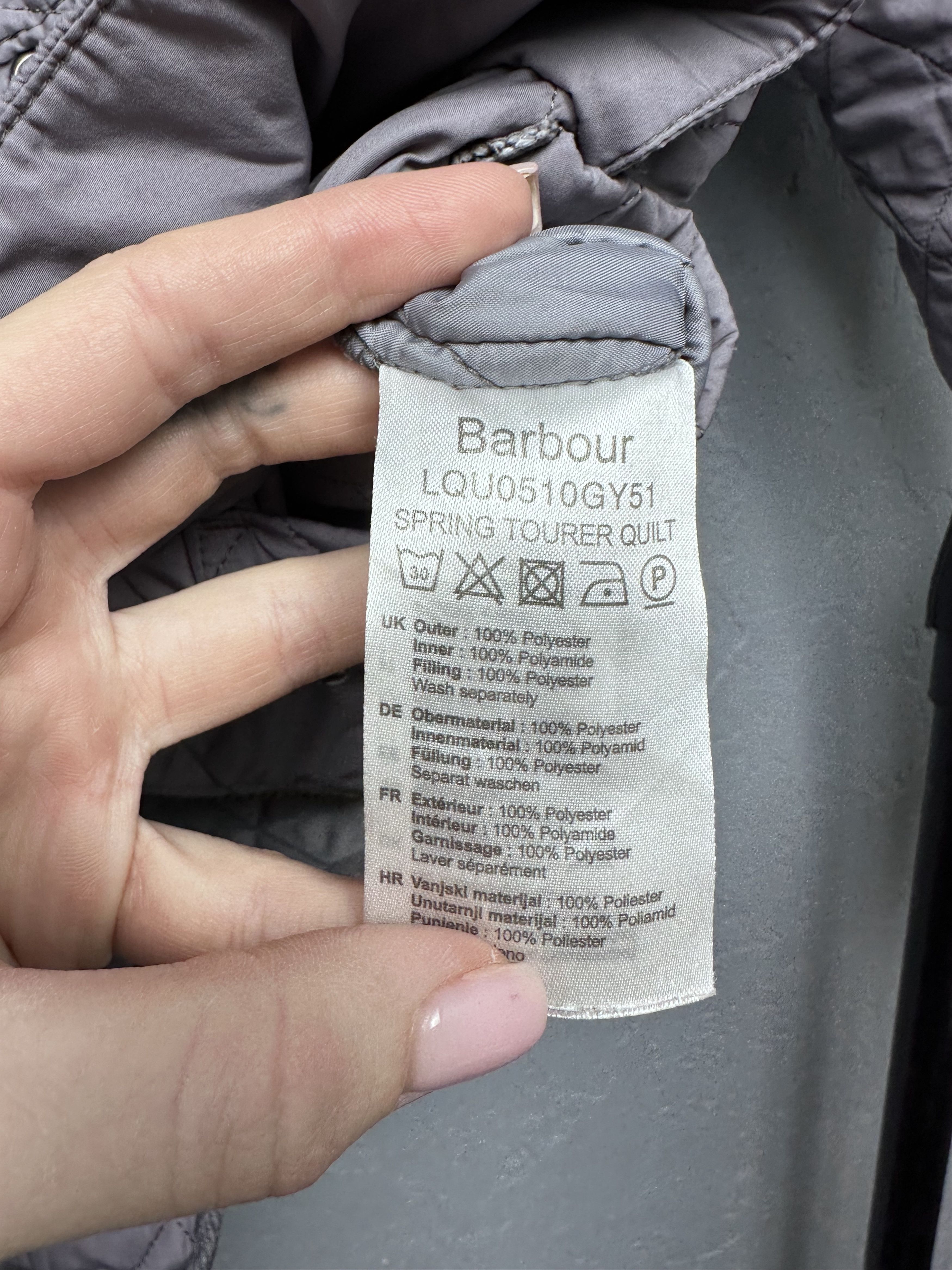 Barbour Barbour International Womens Spring Tourer Quilted Jacket Size M / US 6-8 / IT 42-44 - 6 Thumbnail