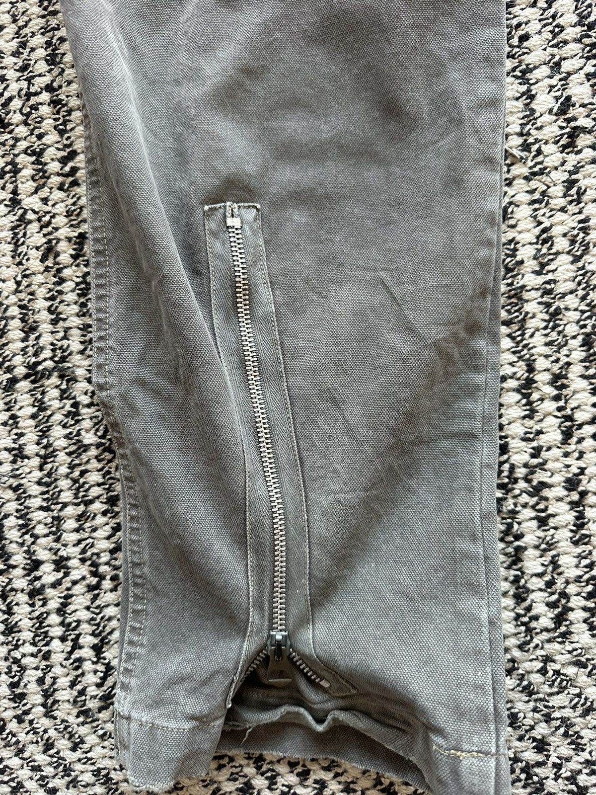 Vintage Vintage Grey Cargos with Dual Pockets Size 29" - 6 Thumbnail