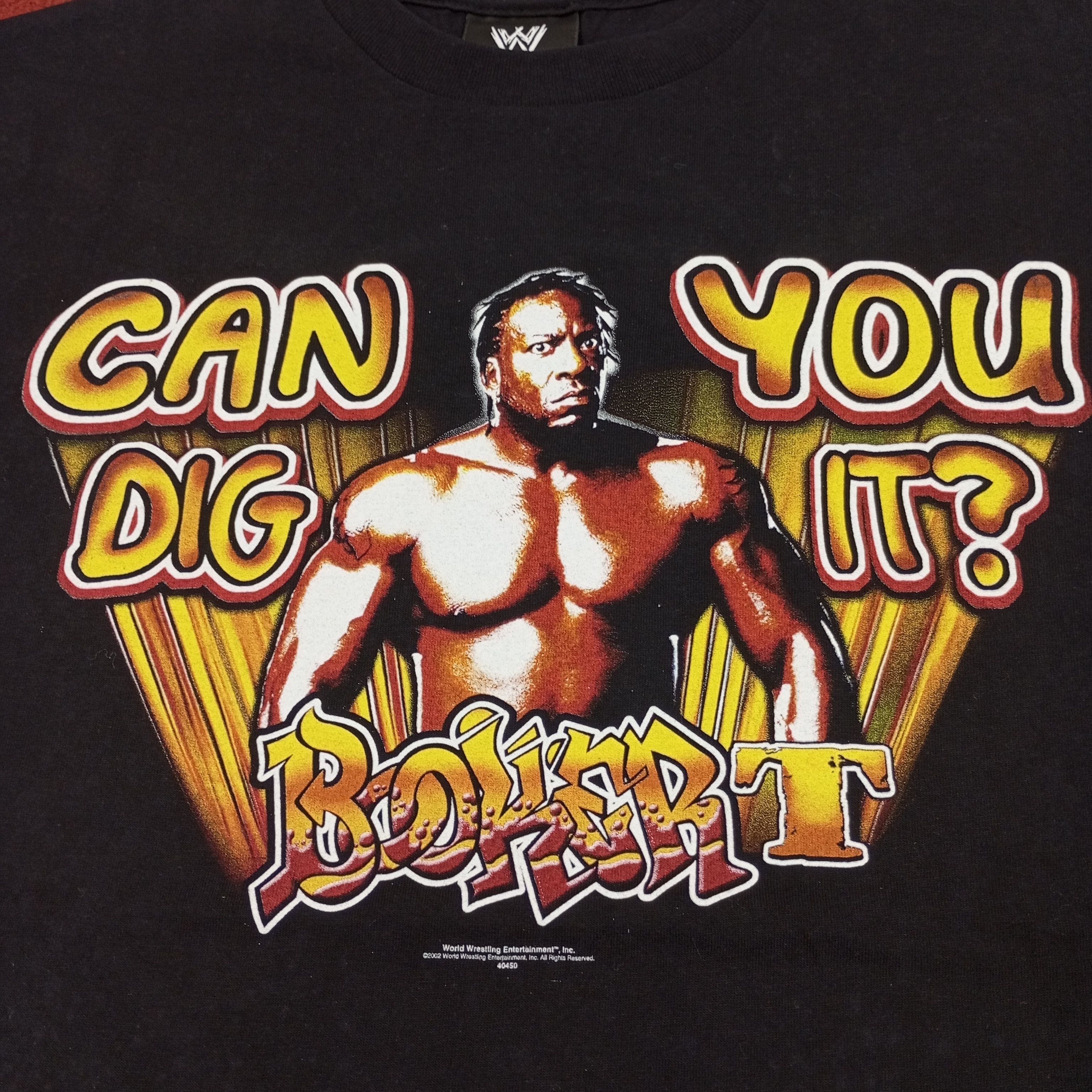 Vintage × WWE WWE Boker T World Wrestling Entertainment Vintage Tshirt Size US M / EU 48-50 / 2 - 2 Thumbnail