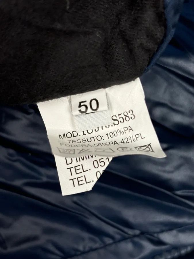 Daniele Alessandrini 2010s Daniele Alessandrini Navy Puffer Bomber Nylon Quilted Jacket Size US M / EU 48-50 / 2 - 14 Thumbnail