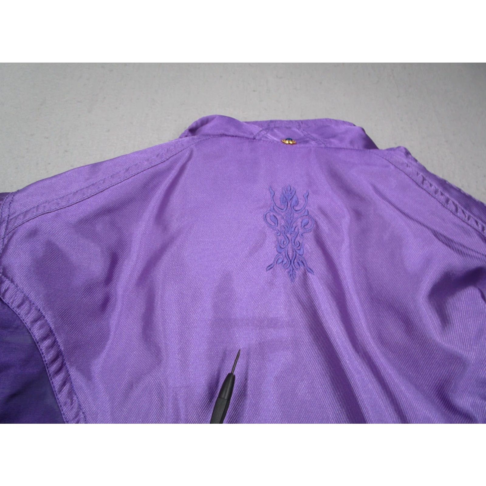 Vintage VINTAGE is not applicable; Descente Jacket Women 10 Purple Full Zip Ski Snowboard Made in Japan Size L / US 10 / IT 46 - 6 Thumbnail