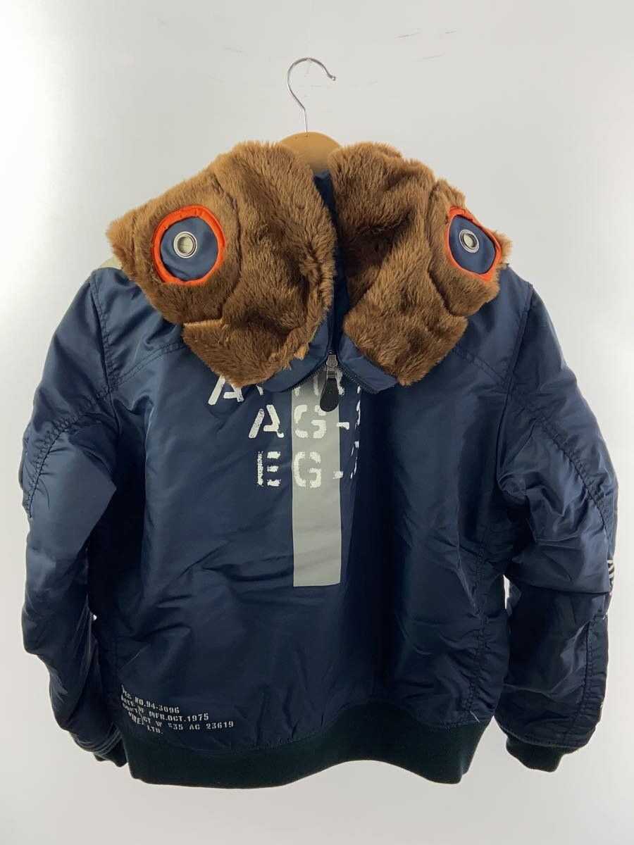 Avirex Avirex Nylon Jacket Navy Size US XL / EU 56 / 4 - 2 Thumbnail