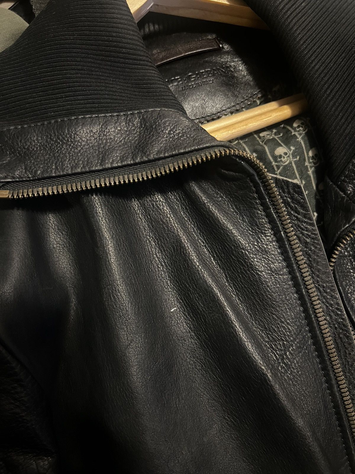 Dolce & Gabbana Archive Masterpiece Leather Jacket Size US L / EU 52-54 / 3 - 5 Thumbnail
