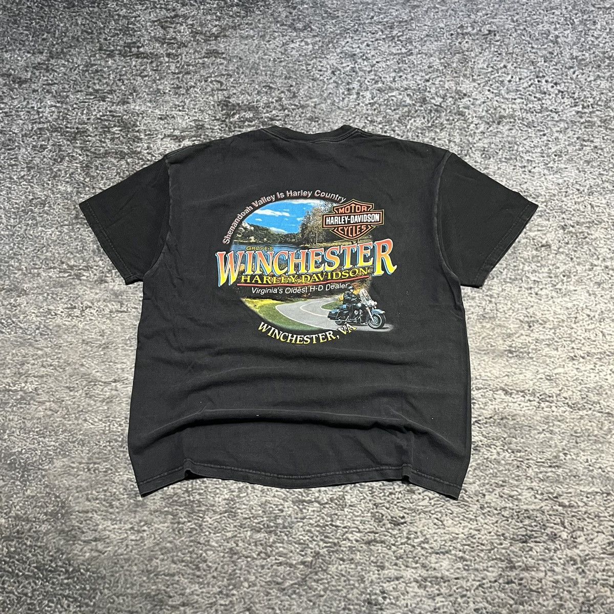 Harley Davidson Vintage Harley Davidson 2000s Y2K Biker Grunge T Shirt XL Size US XL / EU 56 / 4 - 2 Thumbnail