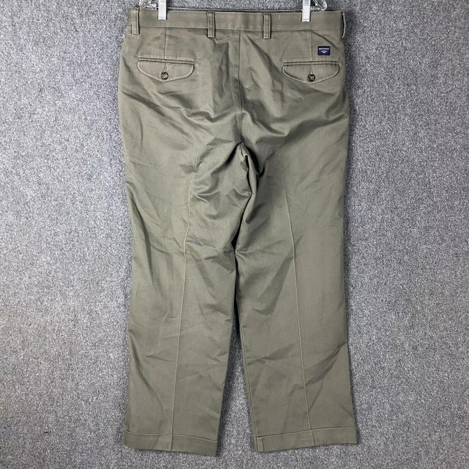 Dockers Dockers Slacks Men's 38x30 Individual Fit 100% Cotton Size US 38 / EU 54 - 6 Thumbnail