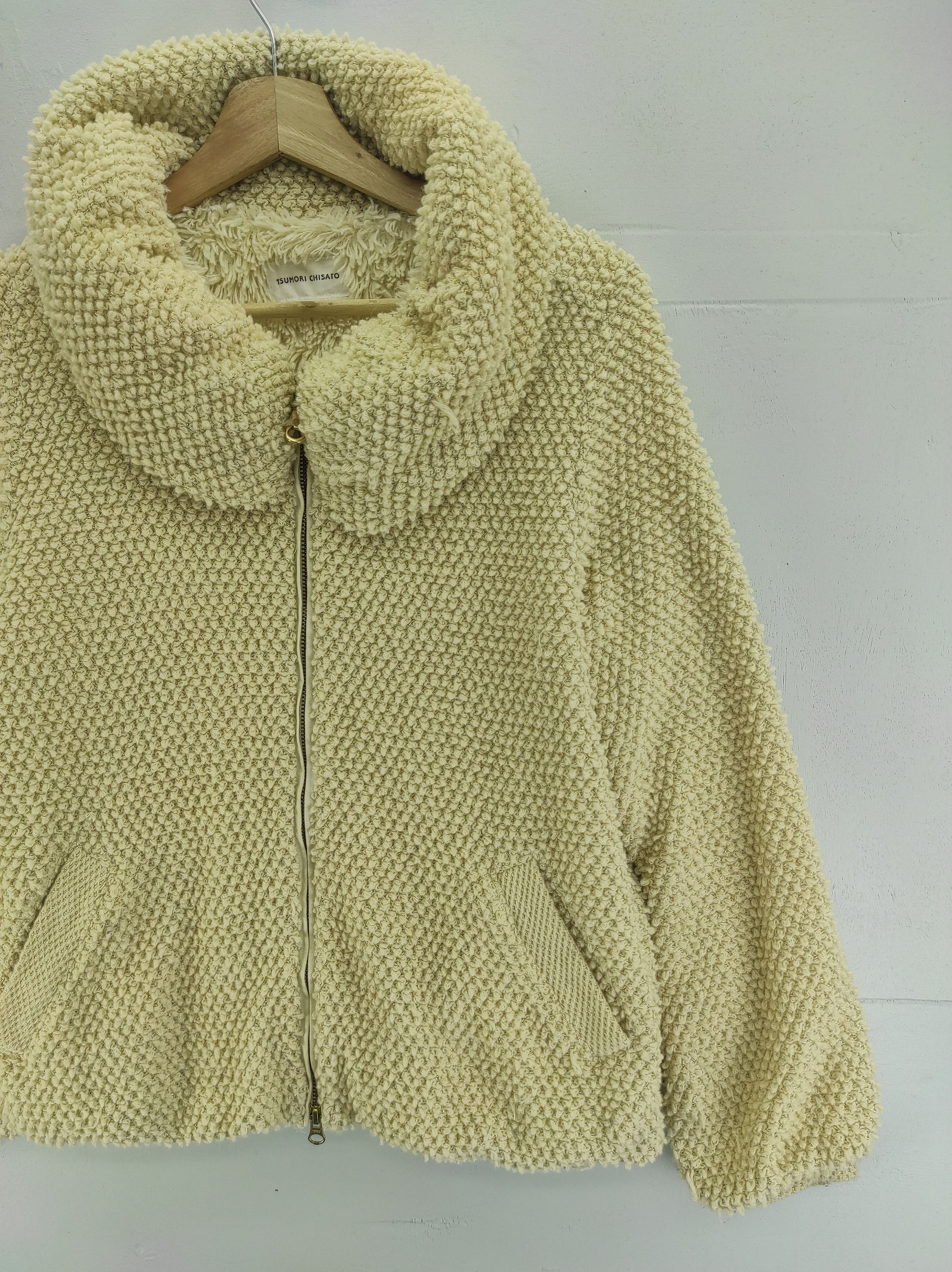 Issey Miyake × Japanese Brand × Tsumori Chisato TSUMORI CHISATO Faux Fur Jacket Size M / US 6-8 / IT 42-44 - 2 Thumbnail