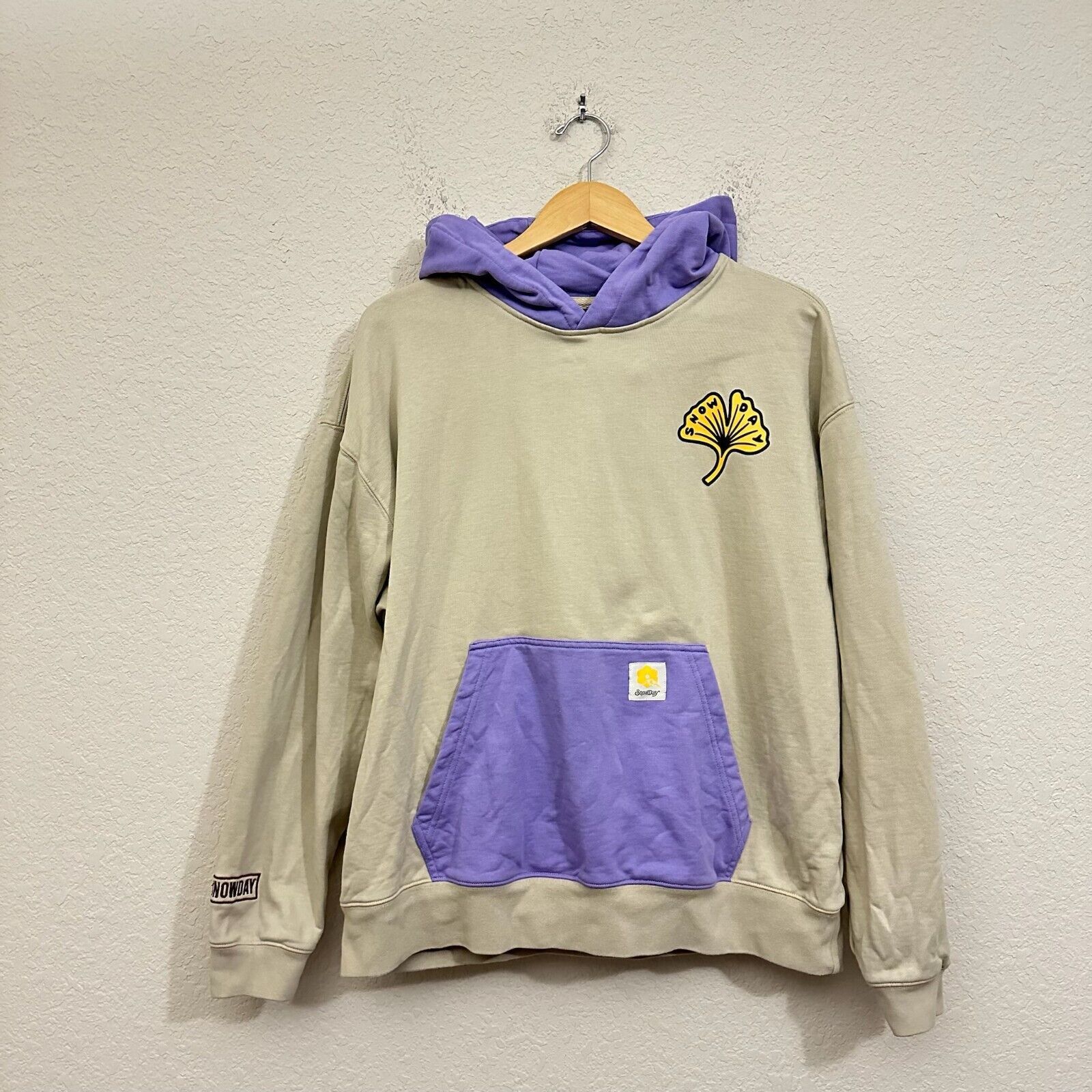 Designer × Japanese Brand SNOWDAY x JAPANESE Streetwear Men's Two-Tone Pullover Hoodie Size US L / EU 52-54 / 3 - 1 Thumbnail