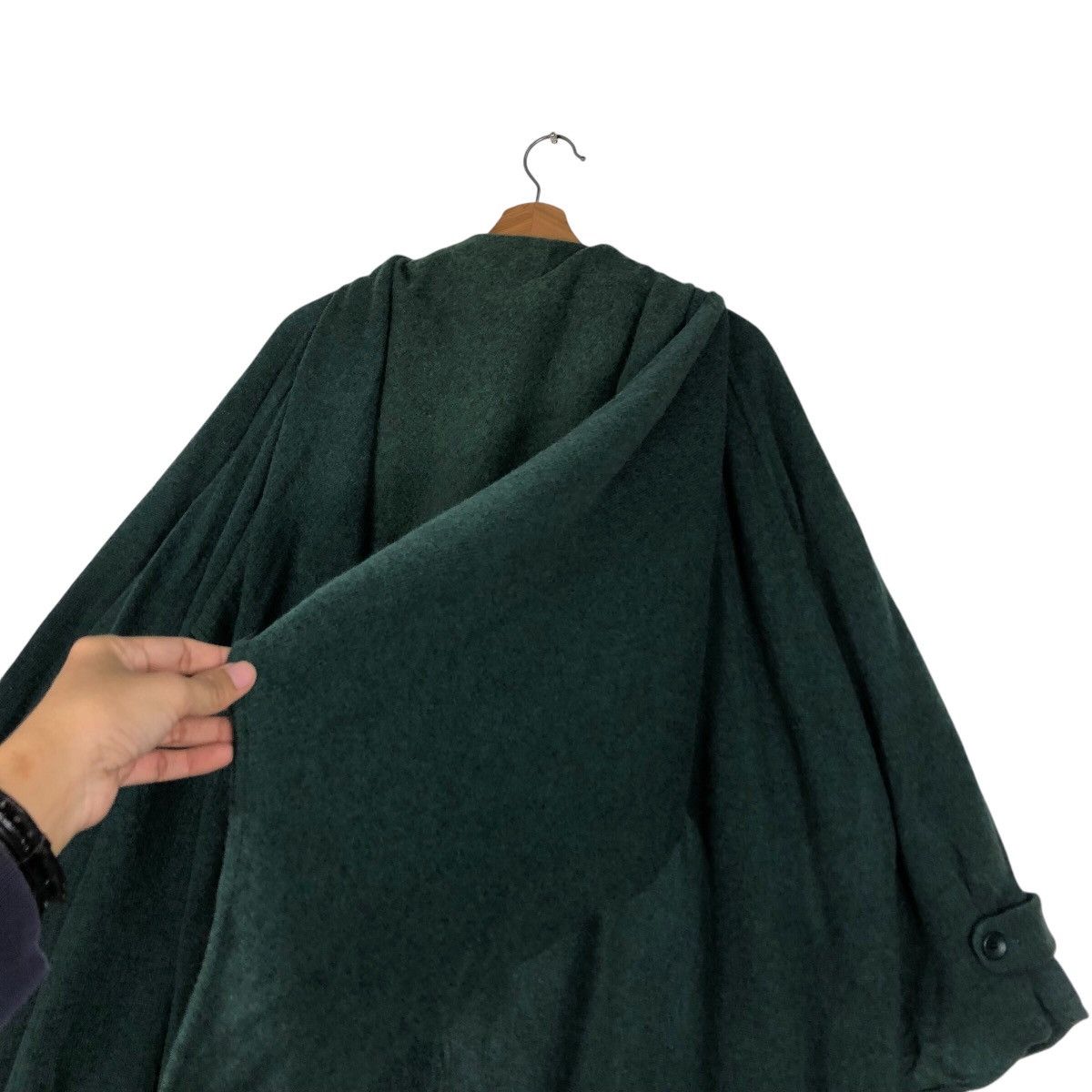 Designer 📌Vintage Long Jacket Oversized Christian Aujard Paris Size US M / EU 48-50 / 2 - 12 Thumbnail