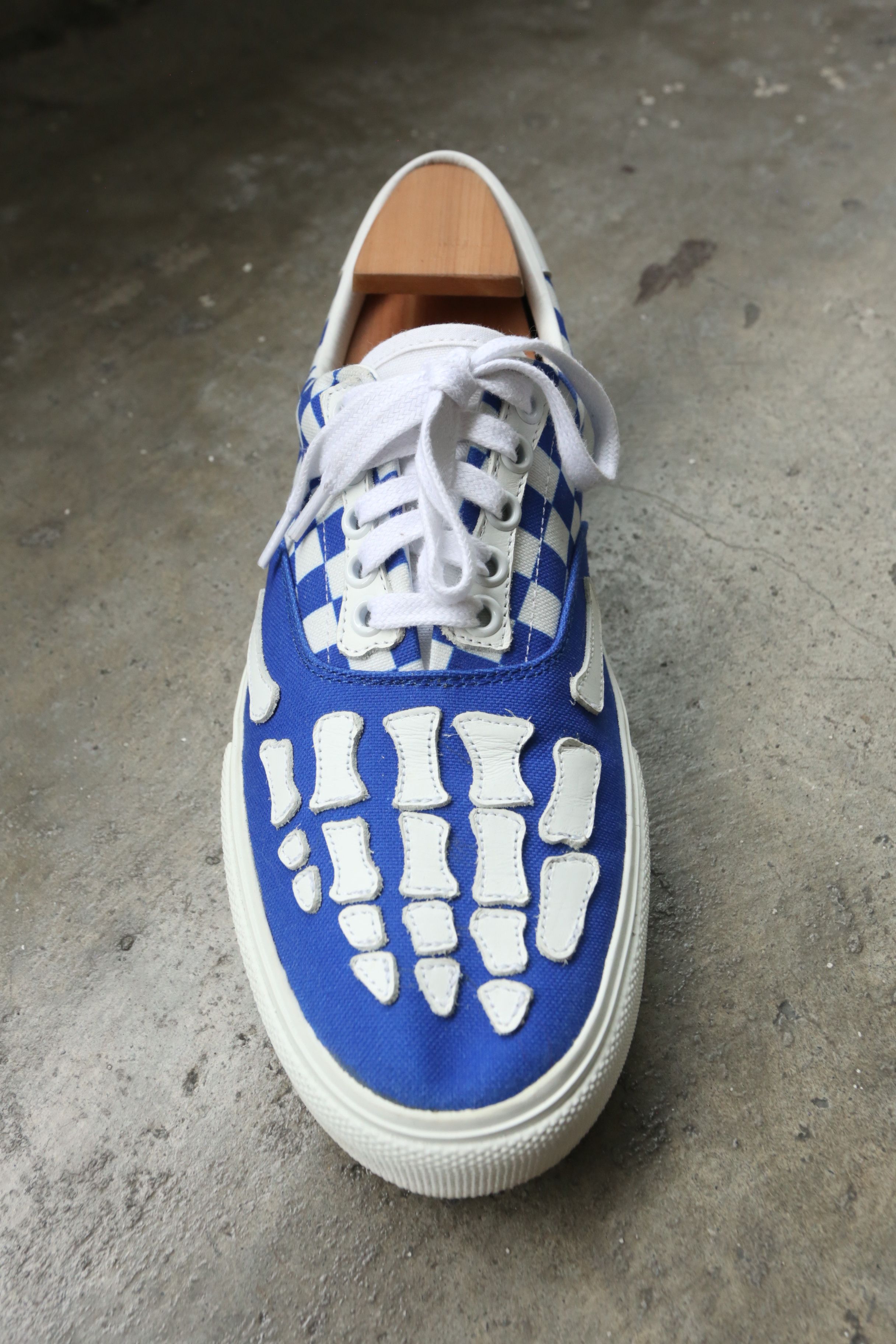 Amiri Amiri - F/W 20 - Checkered Skeleton Toe Sneakers Size US 9 / EU 42 - 4 Thumbnail