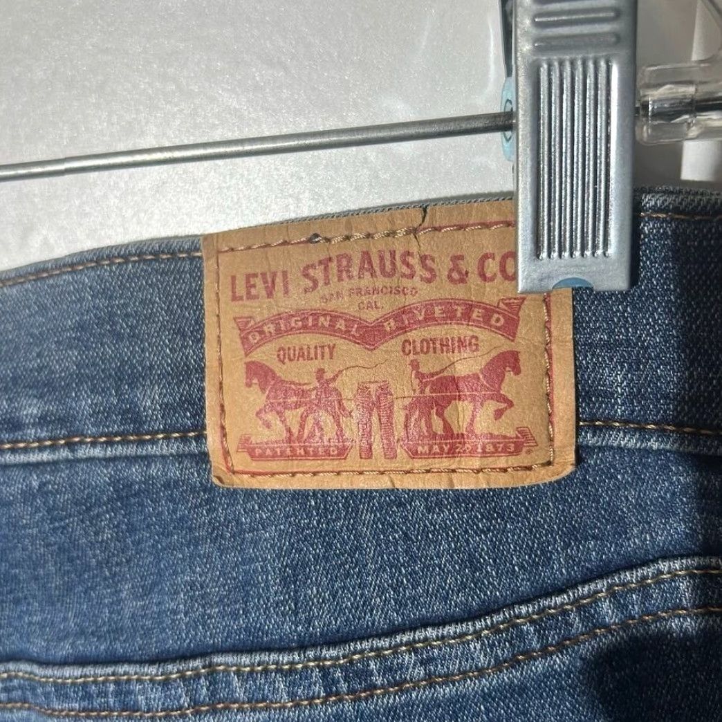 Levi's Levi's Bootcut Jeans Blue Denim Women's 8 Regular Washed Blue Color Washed Blue Womens 8 Jeans Size 30" / US 8 / IT 44 - 2 Thumbnail