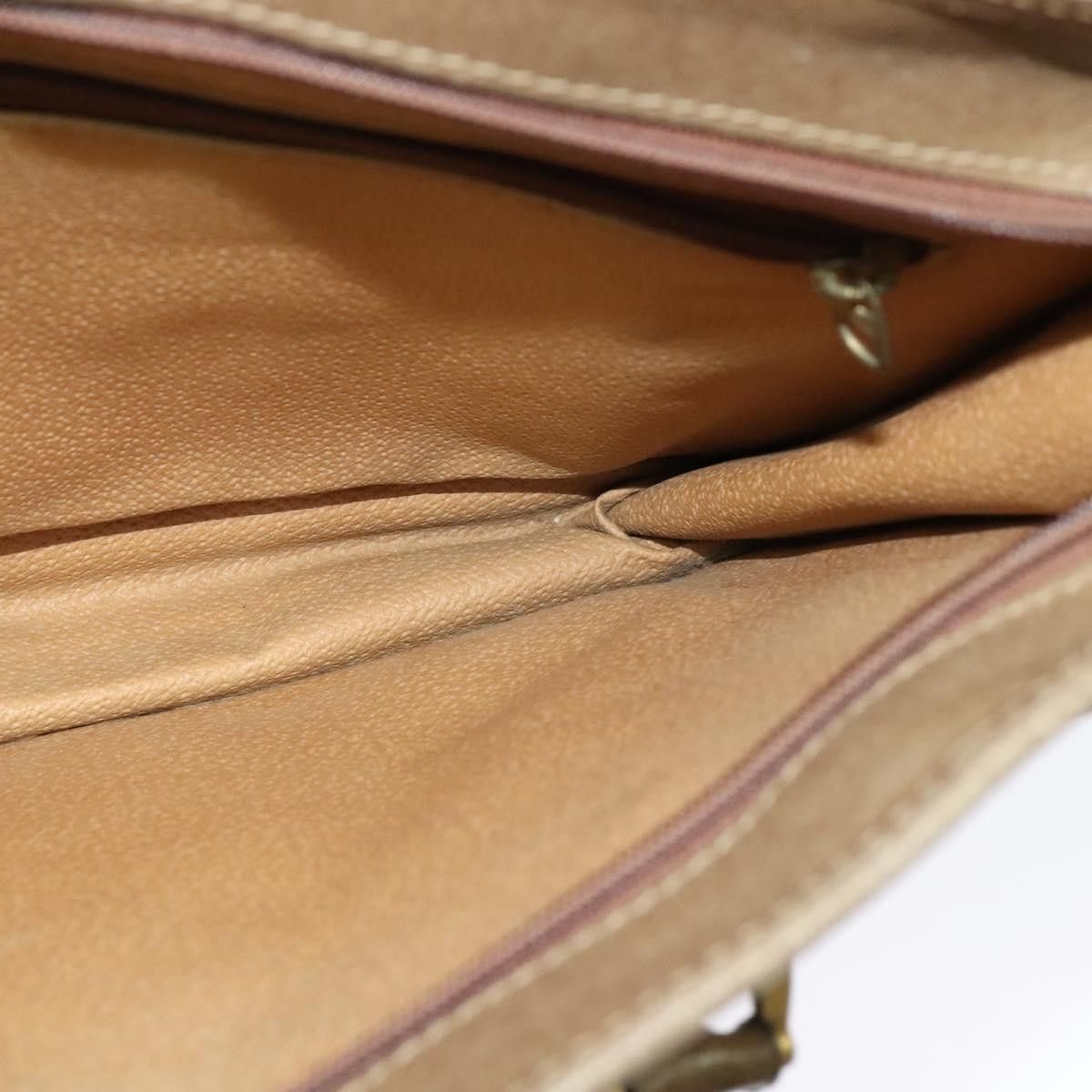 Gucci GUCCI GG Supreme Hand Bag Pvc Vintage Beige Gold Size ONE SIZE - 17 Thumbnail
