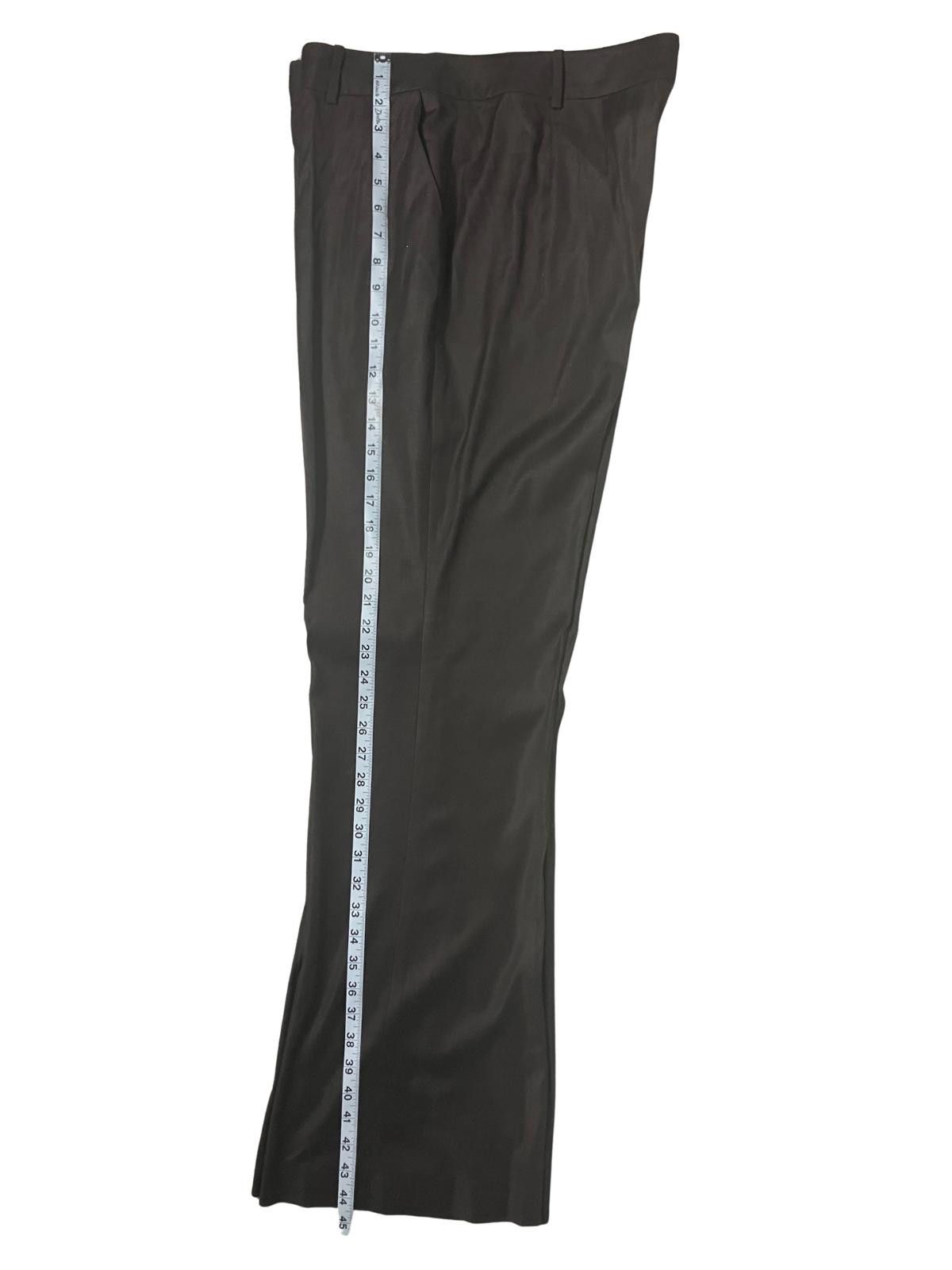 St. John St. John Brown Wool Blend Pants Size 14 Size 30" / US 8 / IT 44 - 4 Thumbnail