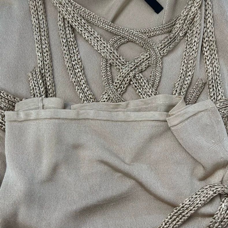 Gucci Gucci Heavy industry woven ice silk short sleeves 2503-Next Size US XS / EU 42 / 0 - 5 Thumbnail