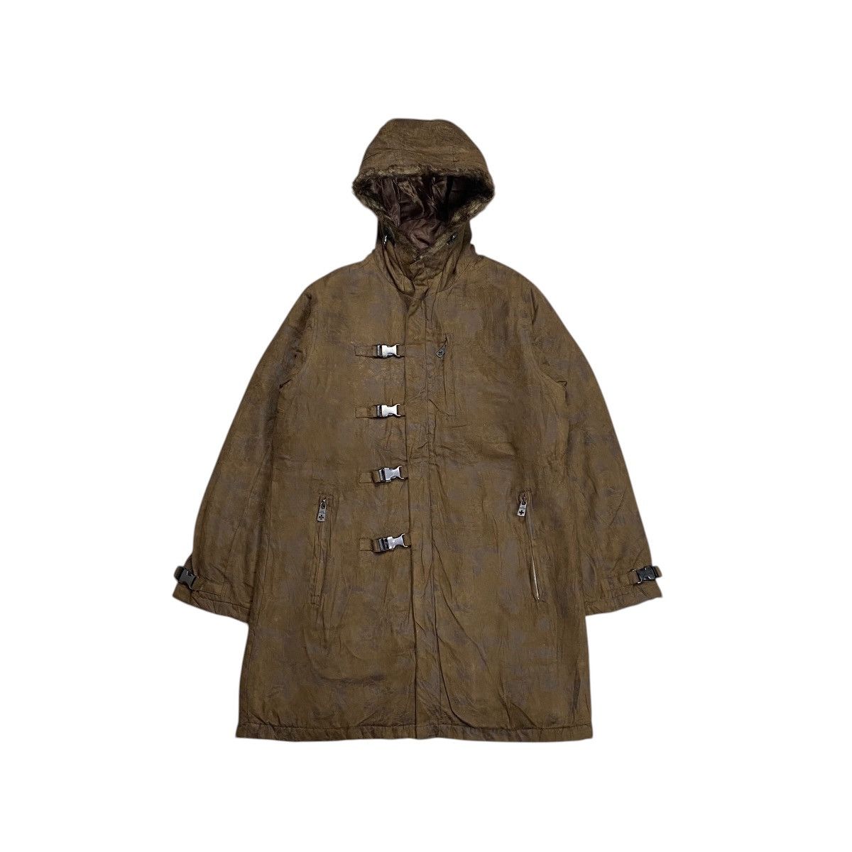 If Six Was Nine Bernings Sho Fur Suede Beltd Jacket Size US M / EU 48-50 / 2 - 1 Thumbnail