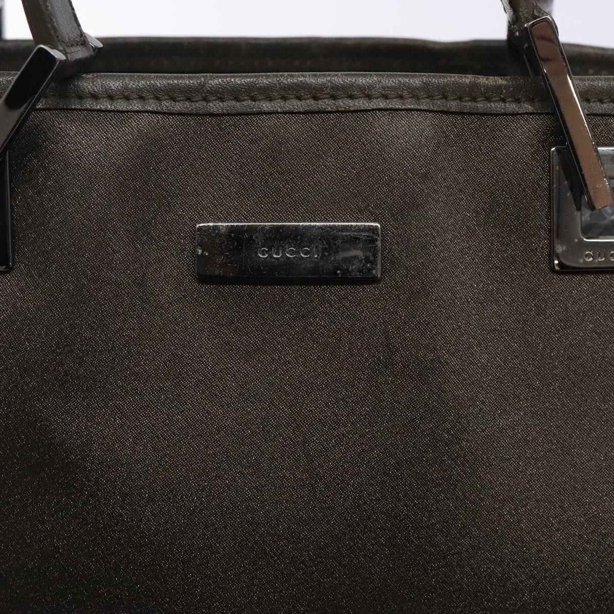 Gucci GUCCI Tote Bag Satin Brown Silver 002 002 Size ONE SIZE - 14 Thumbnail