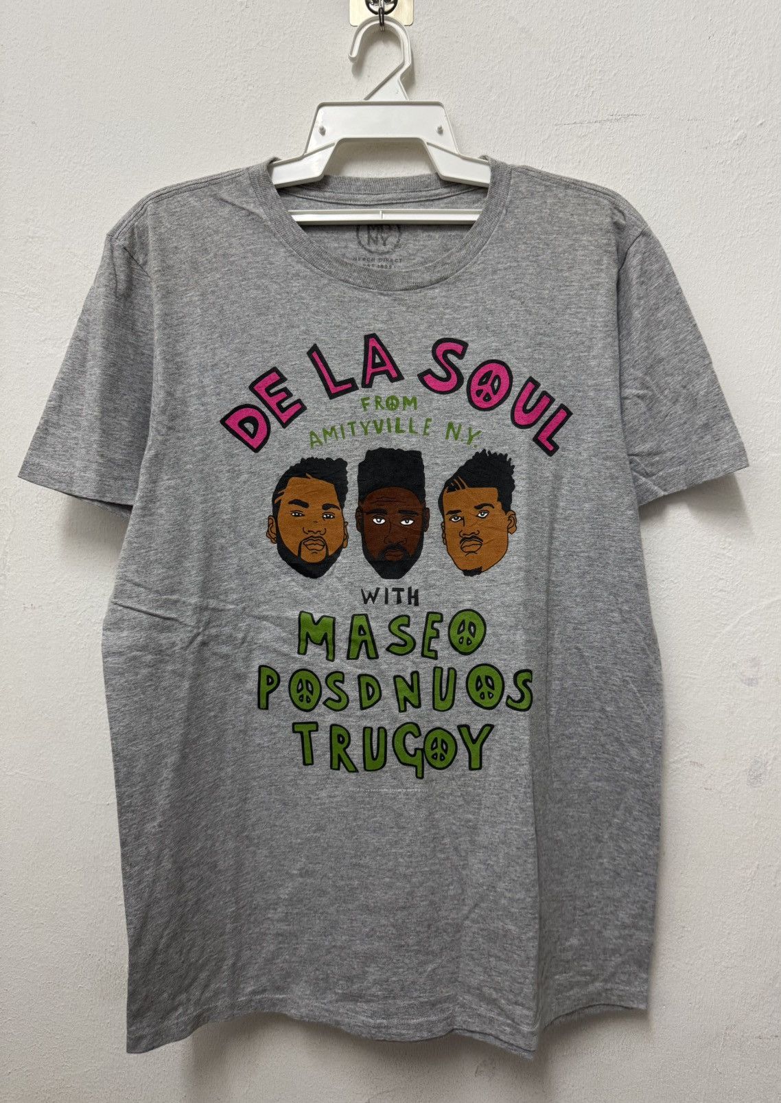 Band Tees × Rap Tees De La Soul Raptee Hip Hop NY 90s Shirt Vintage Size US M / EU 48-50 / 2 - 1 Thumbnail