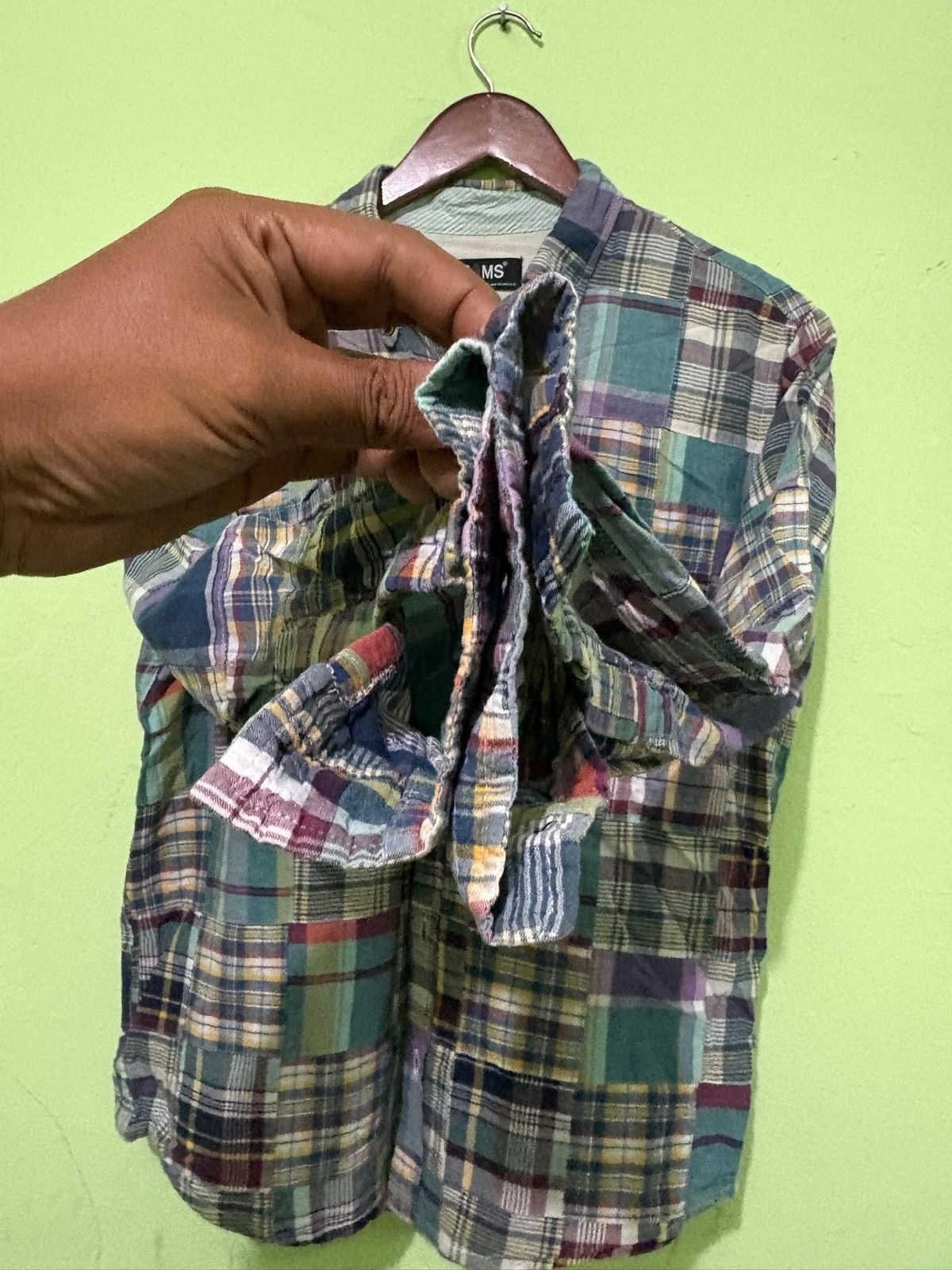 Beams Plus Vintage Beam Patch Work Button Up Shirt Kapital Inspired Size US S / EU 44-46 / 1 - 9 Thumbnail