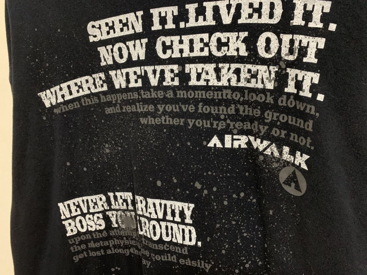 Airwalk × If Six Was Nine × Santa Cruz Skateboards Airwalk Poem skate Sweatshirt Size US XXL / EU 58 / 5 - 4 Thumbnail