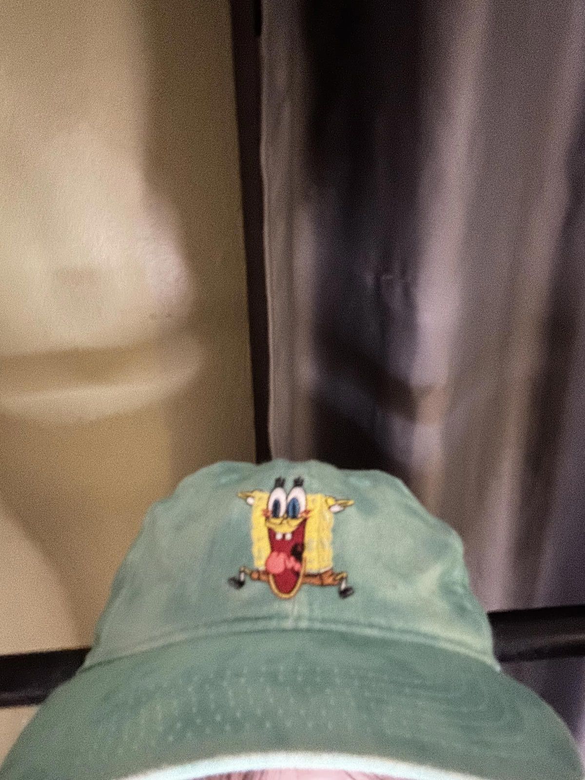 Nickelodeon Vintage SpongeBob SquarePants Embroidered Dad Hat Size ONE SIZE - 1 Thumbnail