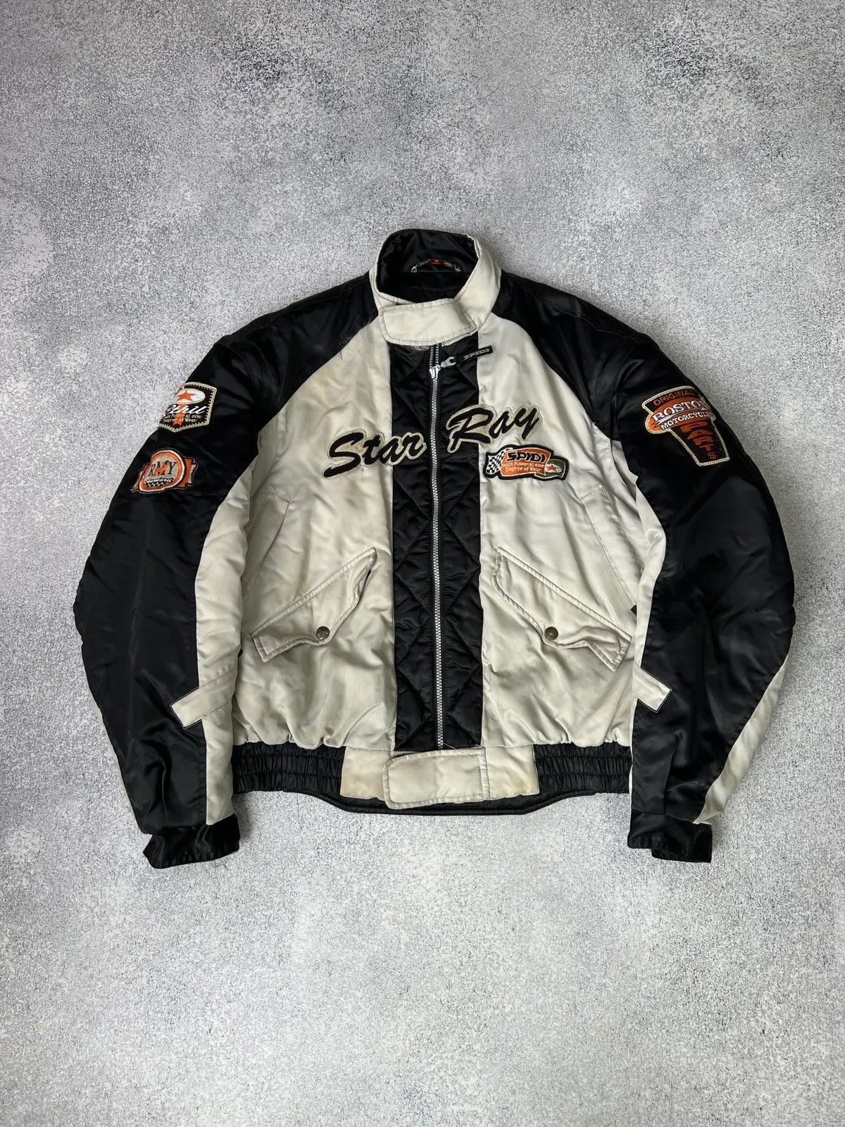 Vintage Vintage Racing Motorcycle retro jacket Spidi Size US XL / EU 56 / 4 - 1 Thumbnail