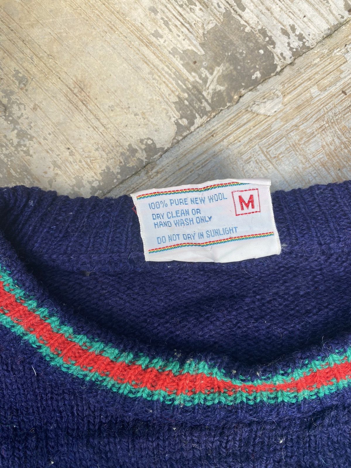 Japanese Brand × Vintage AW Vintage The Irisn Scene Golf Wool Knit Sweater Size US M / EU 48-50 / 2 - 6 Thumbnail