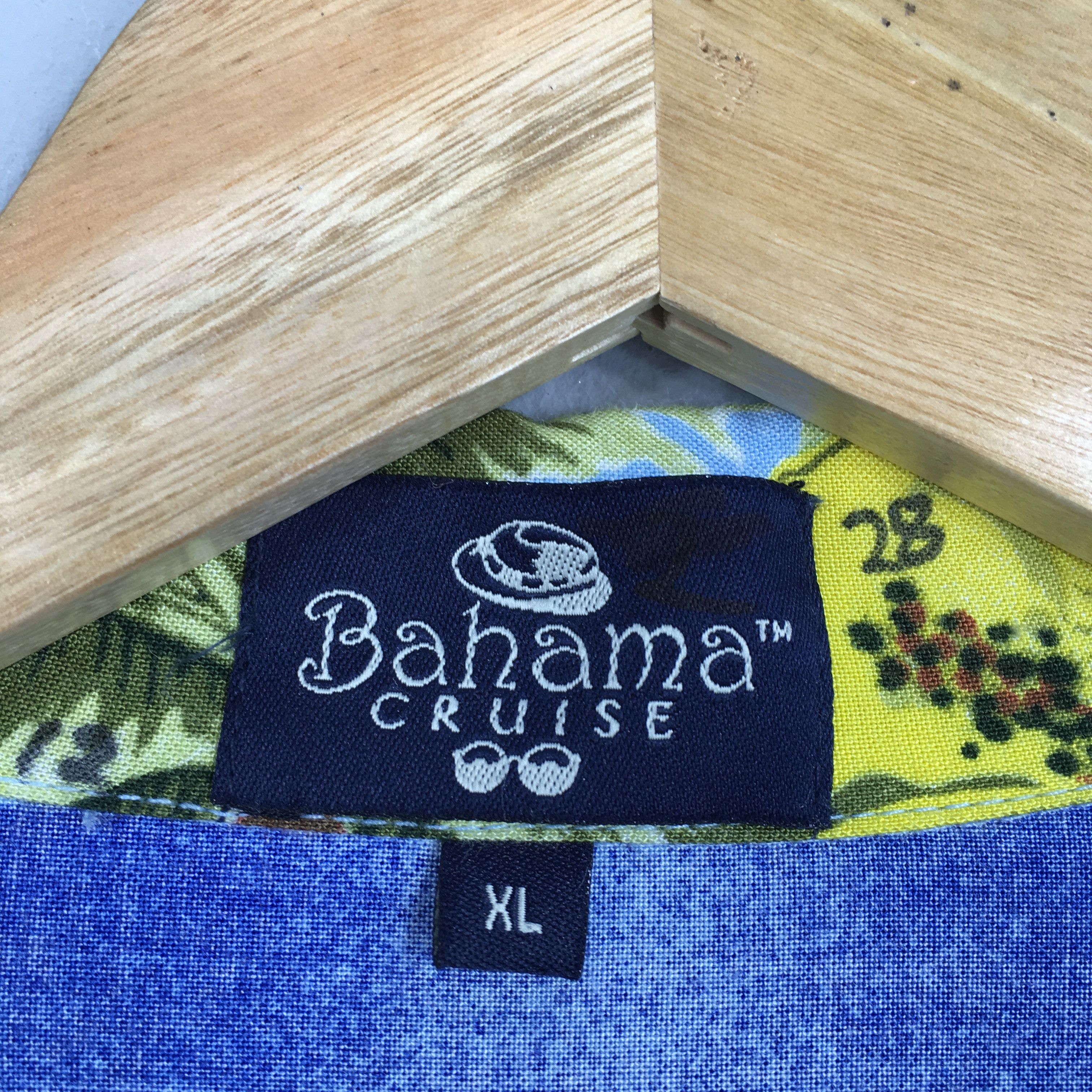 Vintage Vintage 90's Hawaiian Aloha Tropical Blue Shirt XLarge Size US XL / EU 56 / 4 - 5 Thumbnail