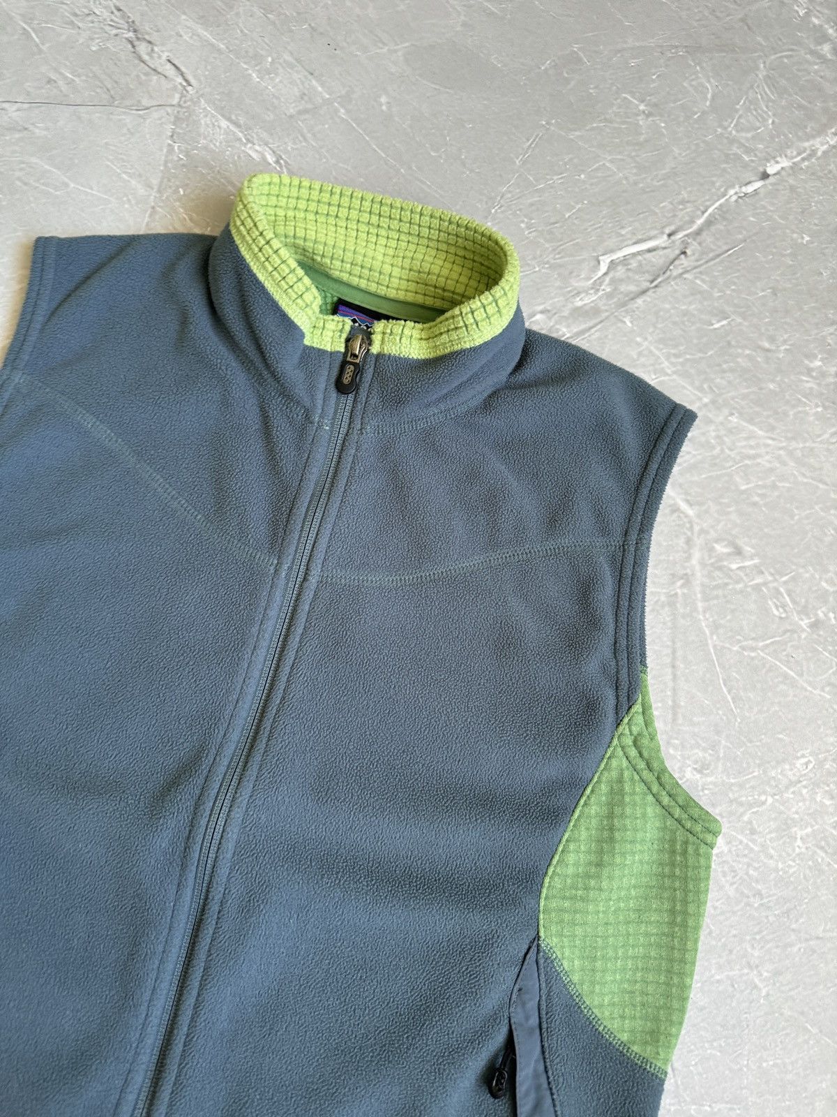 Patagonia Vintage Patagonia Polartec Fleece Zip Vest Gorpcore Size L / US 10 / IT 46 - 6 Thumbnail