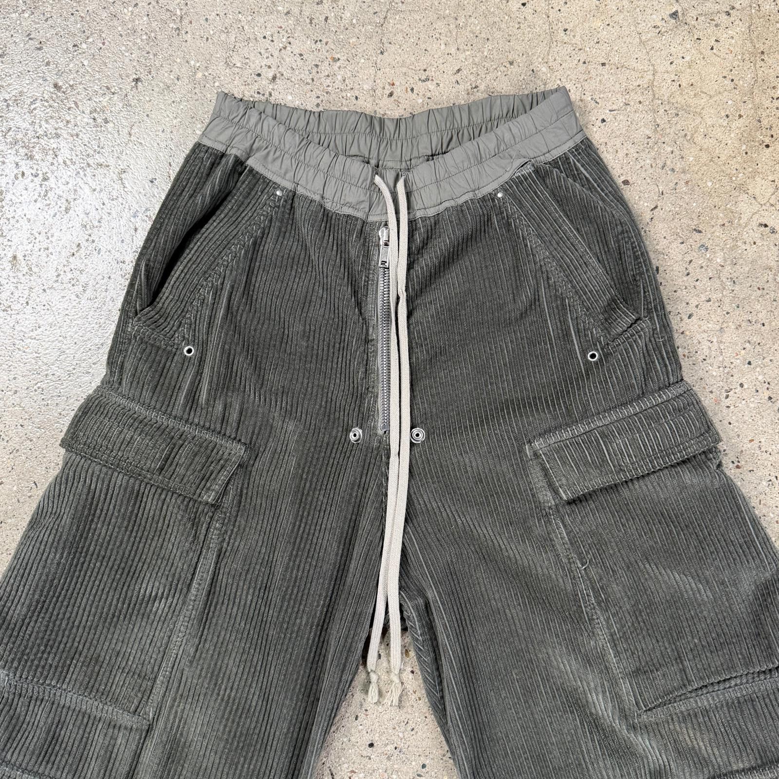 Rick Owens Rick Owens Bela Corduroy Cargo Pants Size US 28 / EU 44 - 2 Thumbnail
