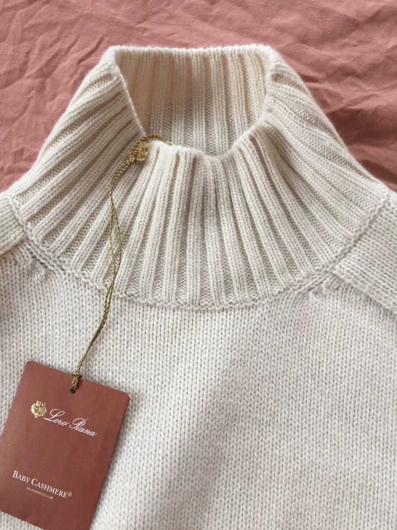 Loro Piana LORO PIANA High collar cashmere sweater Size XL / US 12-14 / IT 48-50 - 6 Thumbnail