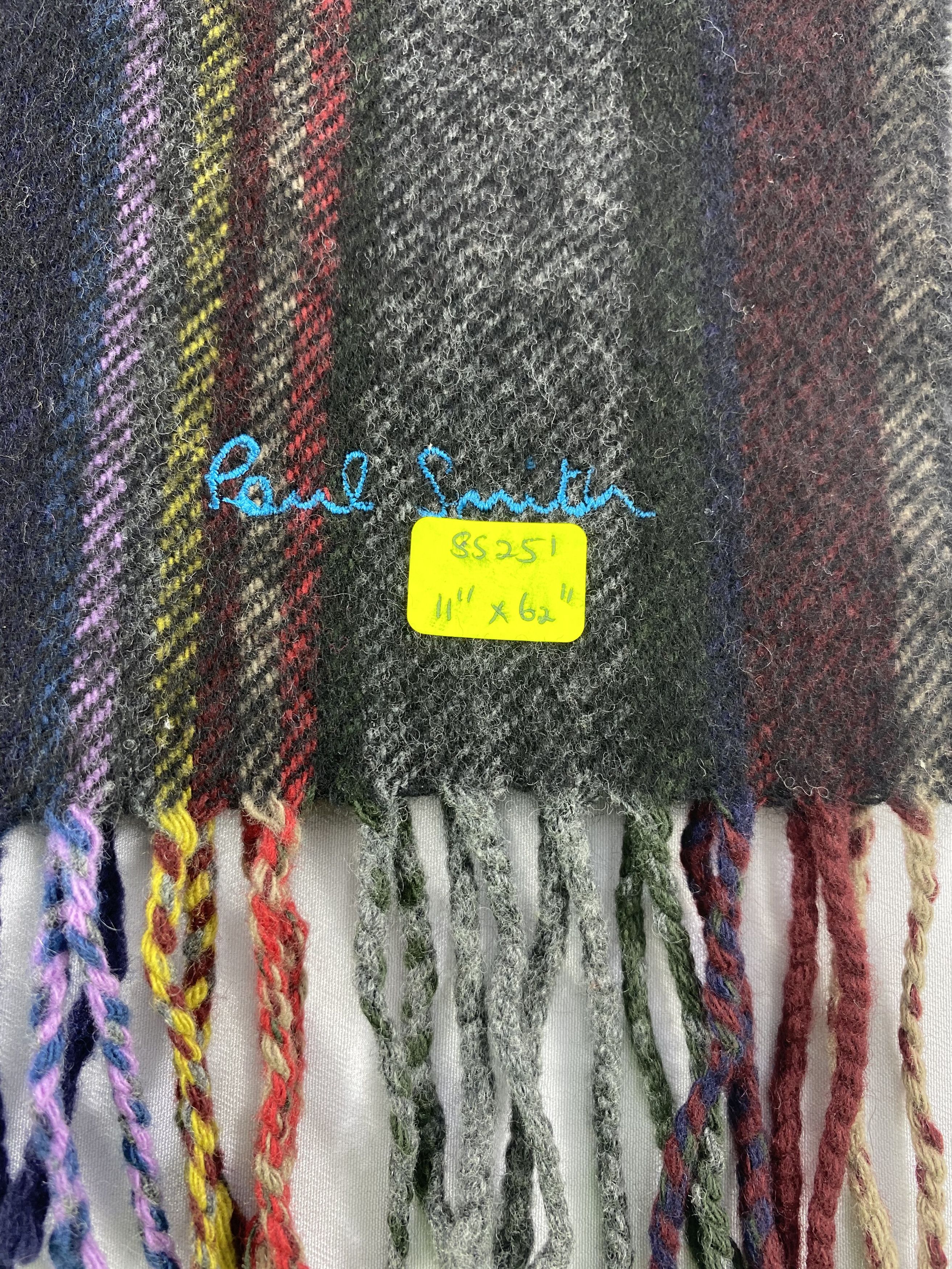 Paul Smith Paul Smith Scarf / Muffler / Neckwear Size ONE SIZE - 6 Thumbnail