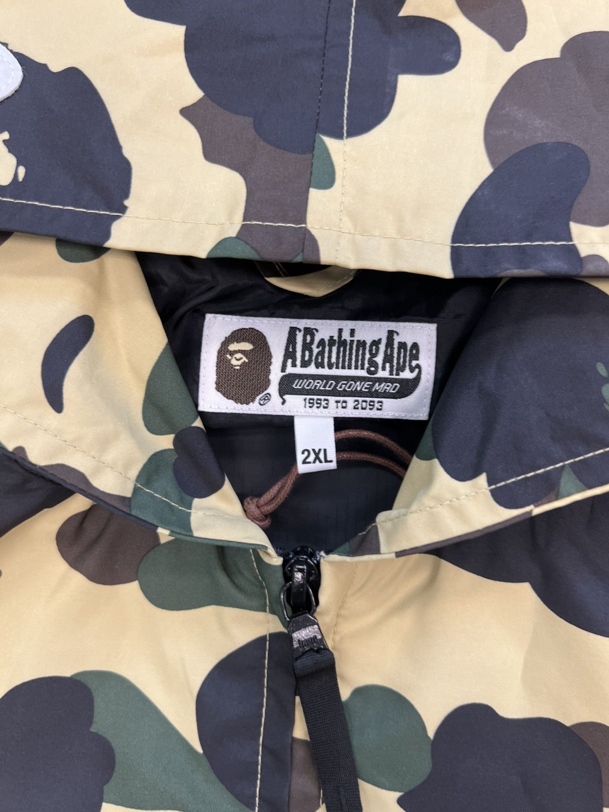 Bape BAPE 1st Camo Shark Hooded WB Jacket Size US XXL / EU 58 / 5 - 4 Thumbnail