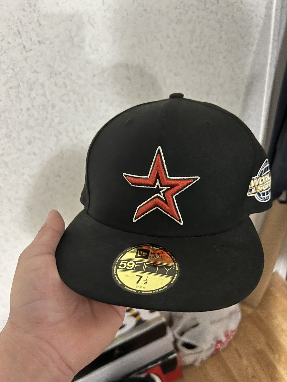 image of New Era Astro Hat Old Logo in Black, Men's