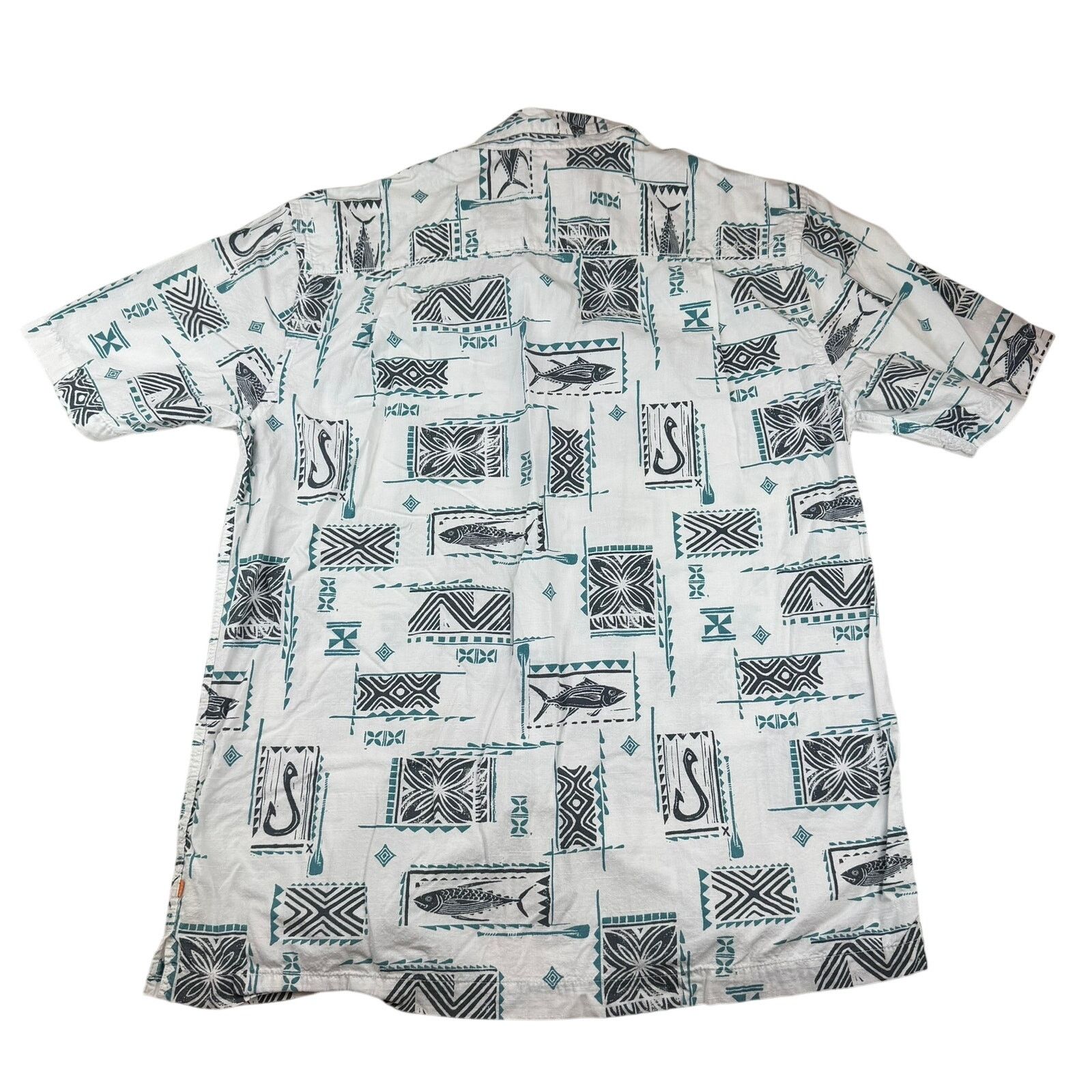 Quiksilver Quiksilver Waterman Collection Hawaiian Shirt Size L Size US L / EU 52-54 / 3 - 2 Thumbnail