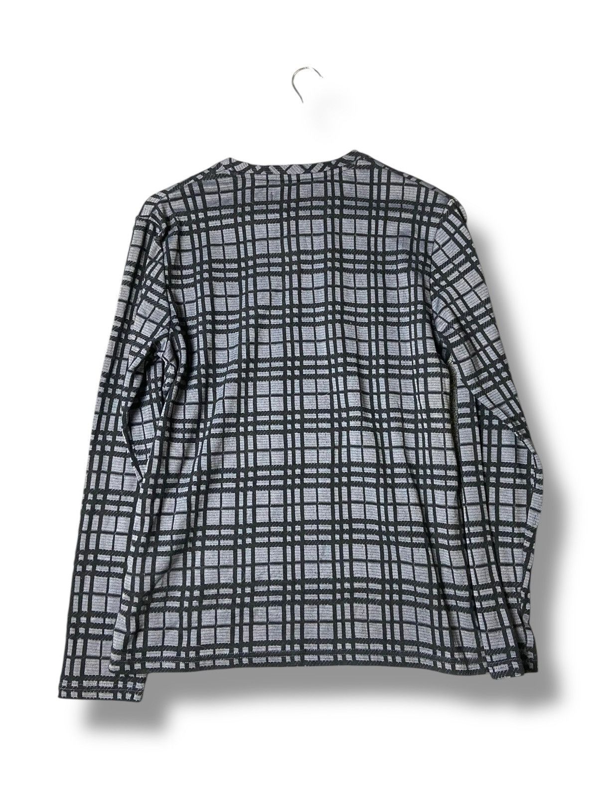 Japanese Brand × Vintage × semanticdesign Semantic Design Brand Checkered Long Sleeve Shirt (119) Size US M / EU 48-50 / 2 - 5 Thumbnail