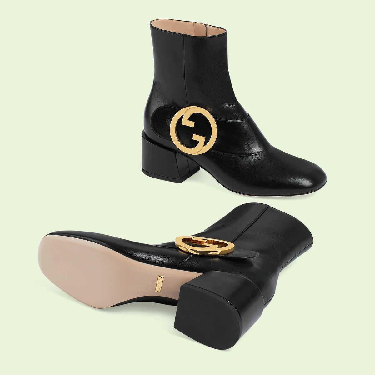 Gucci o1s1wg110225 Blondie Ankle Boots in Black Size US 7.5 / IT 37.5 - 5 Thumbnail