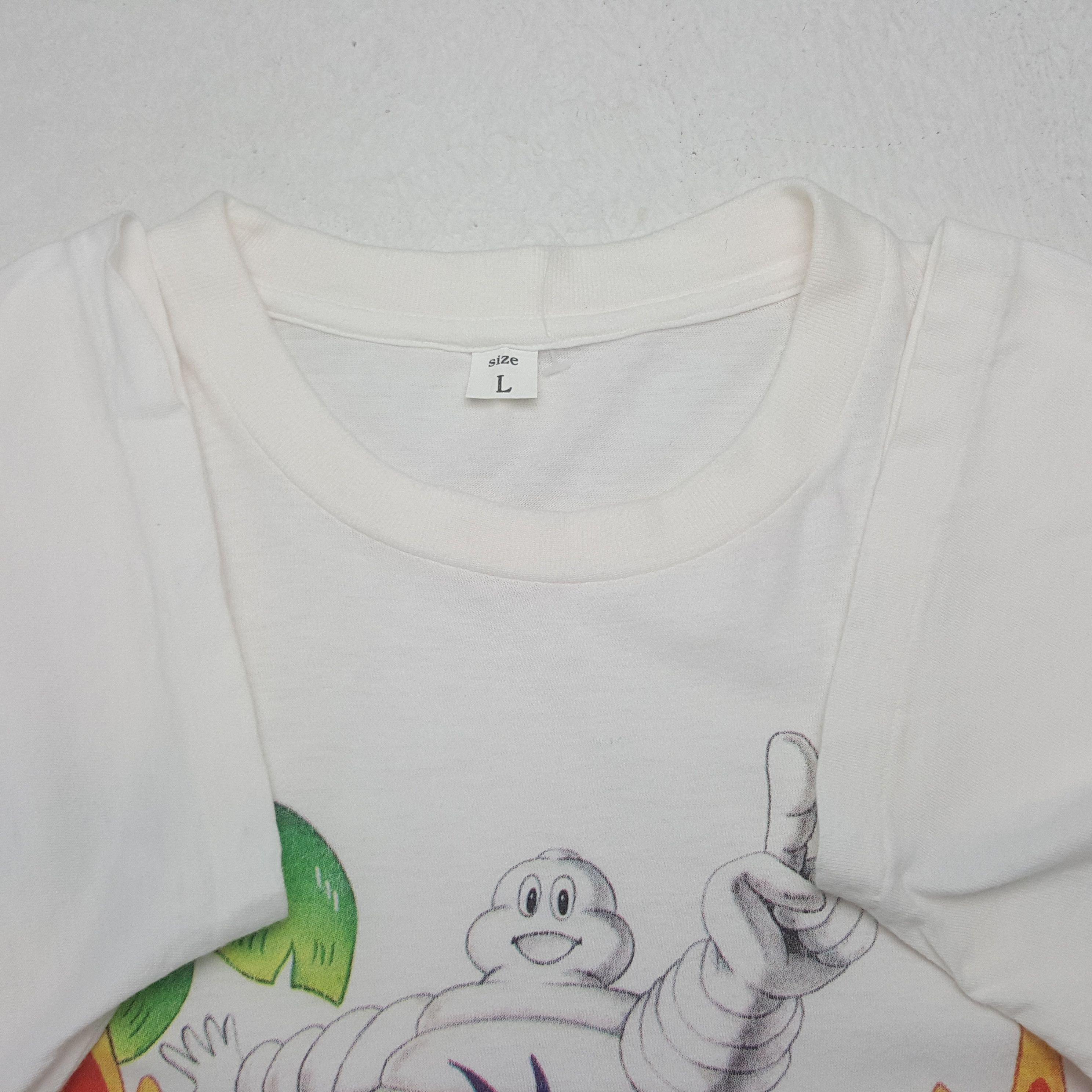 Vintage Vintage Michelin Motorsports Tyre Promo Tshirt C285N61 Size US L / EU 52-54 / 3 - 4 Thumbnail
