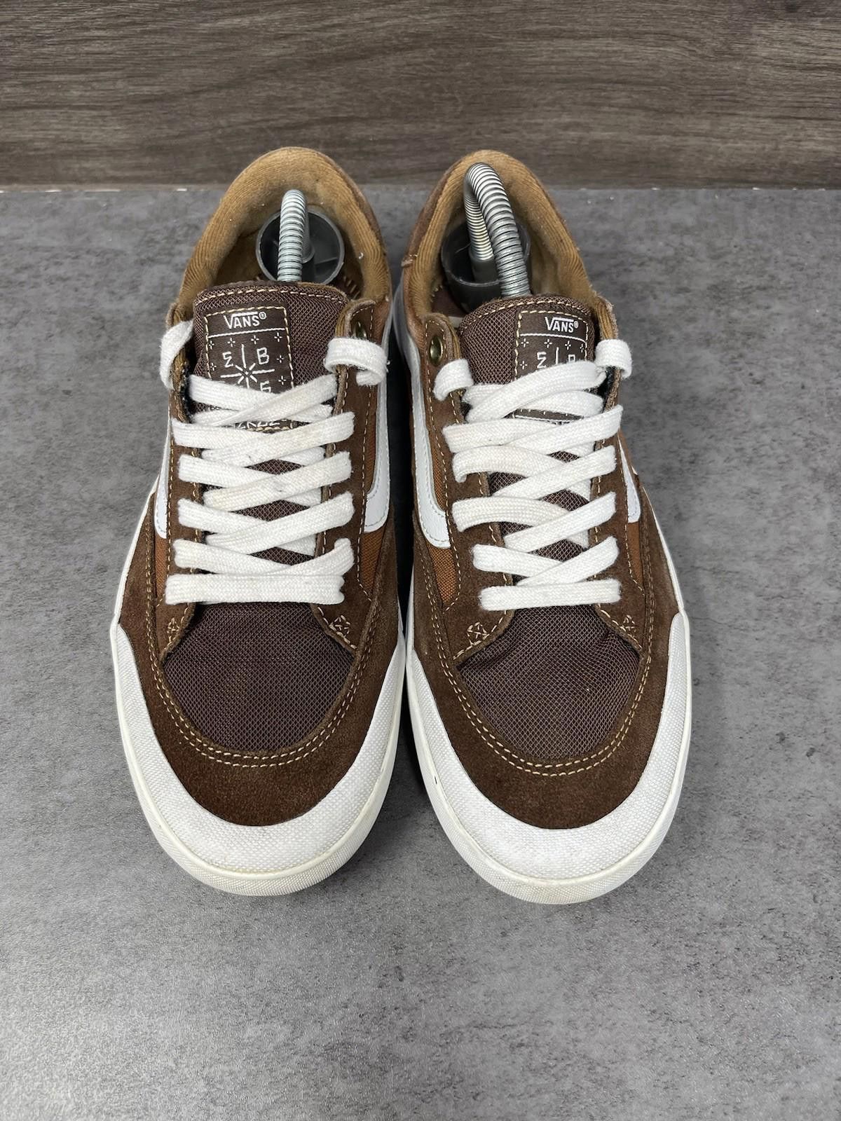 Vans Vans Berle Pro Shoes Mens Size 7.5 Brown White Size US 7.5 / EU 40-41 - 3 Thumbnail