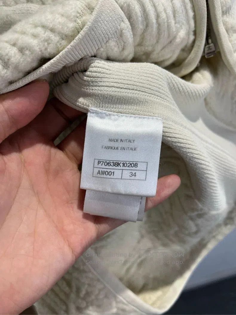 Chanel Chanel Beige Logo Hooded Jacket. Size US XS / EU 42 / 0 - 5 Thumbnail