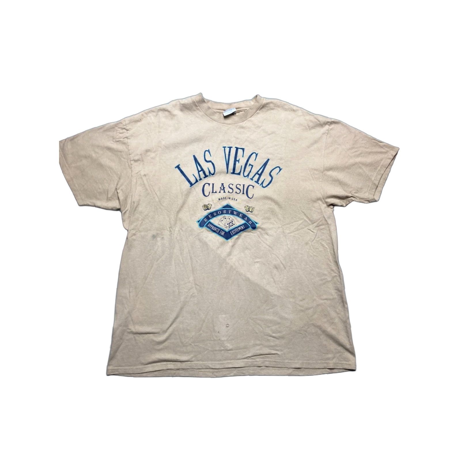 Vintage VINTAGE Las Vegas Classic T-Shirt Dice Cards Casino Gambling Men’s XXL Shirt Size US XXL / EU 58 / 5 - 1 Thumbnail
