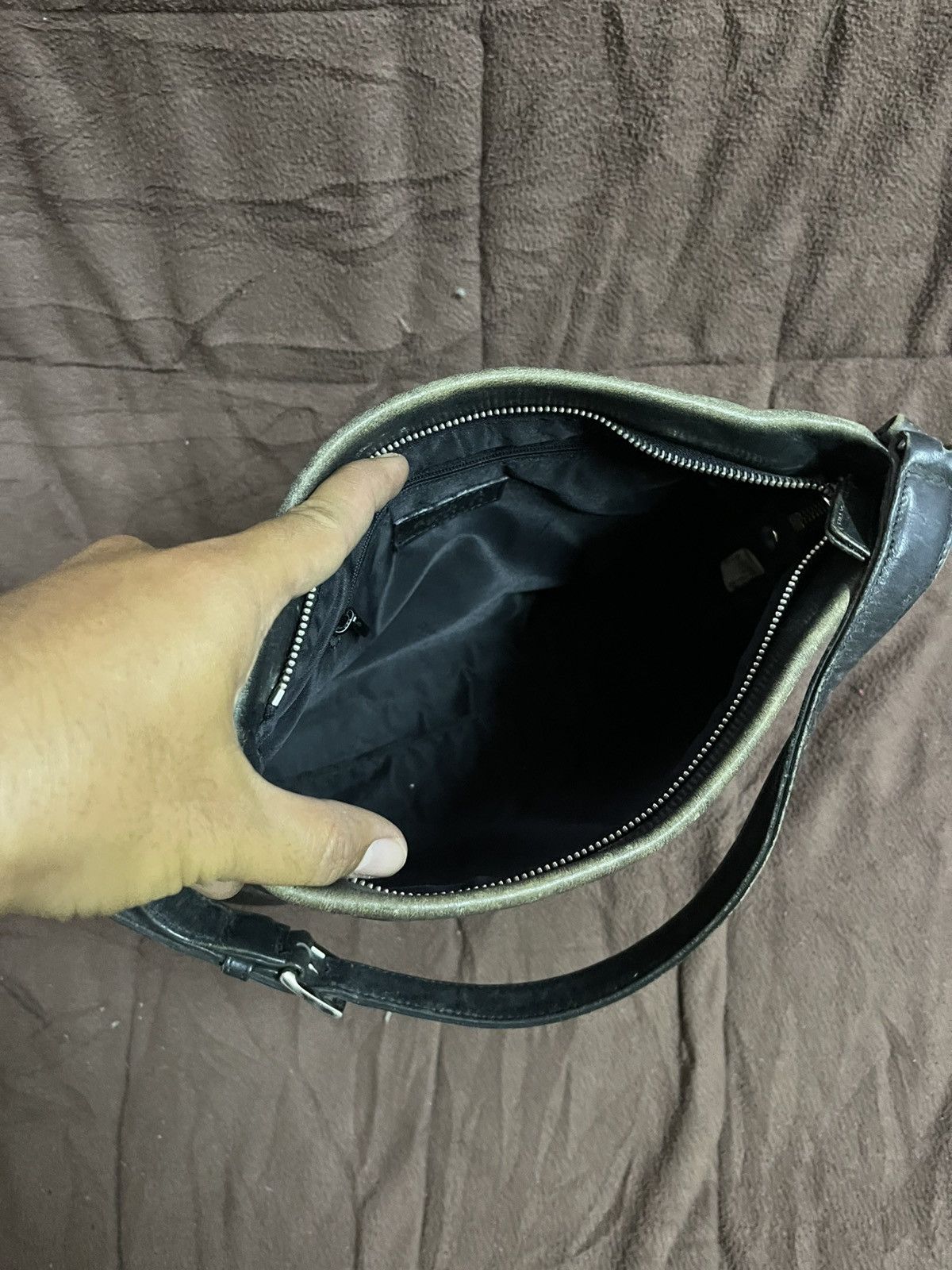 Designer × agnes b. Agnes B. Hobo Shoulder Handbag Size ONE SIZE - 8 Thumbnail