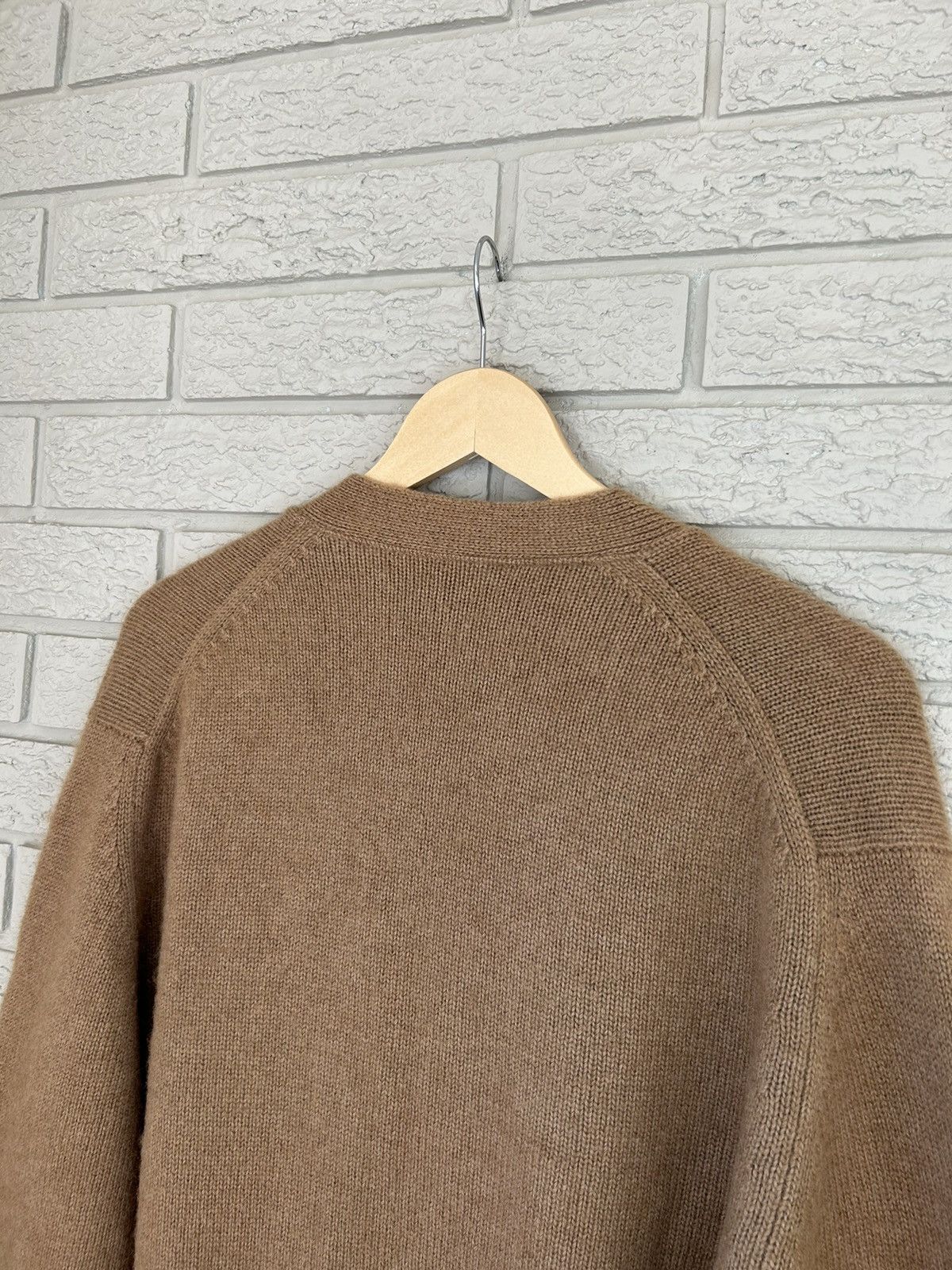 Japanese Brand RARE Vintage 80s Peter Scott Camelhair Knit Cardigan Size US L / EU 52-54 / 3 - 7 Thumbnail
