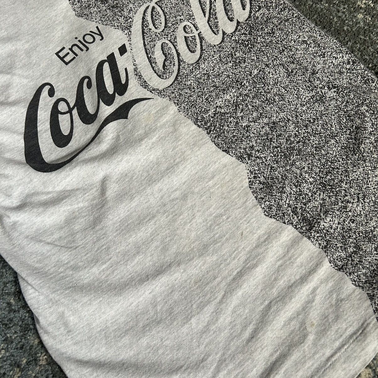 Coca Cola ASYMMETRiC ALLOVER PRiNT TELEViSiON STATiC TEE MTV CYBERPUNK Size US L / EU 52-54 / 3 - 12 Thumbnail