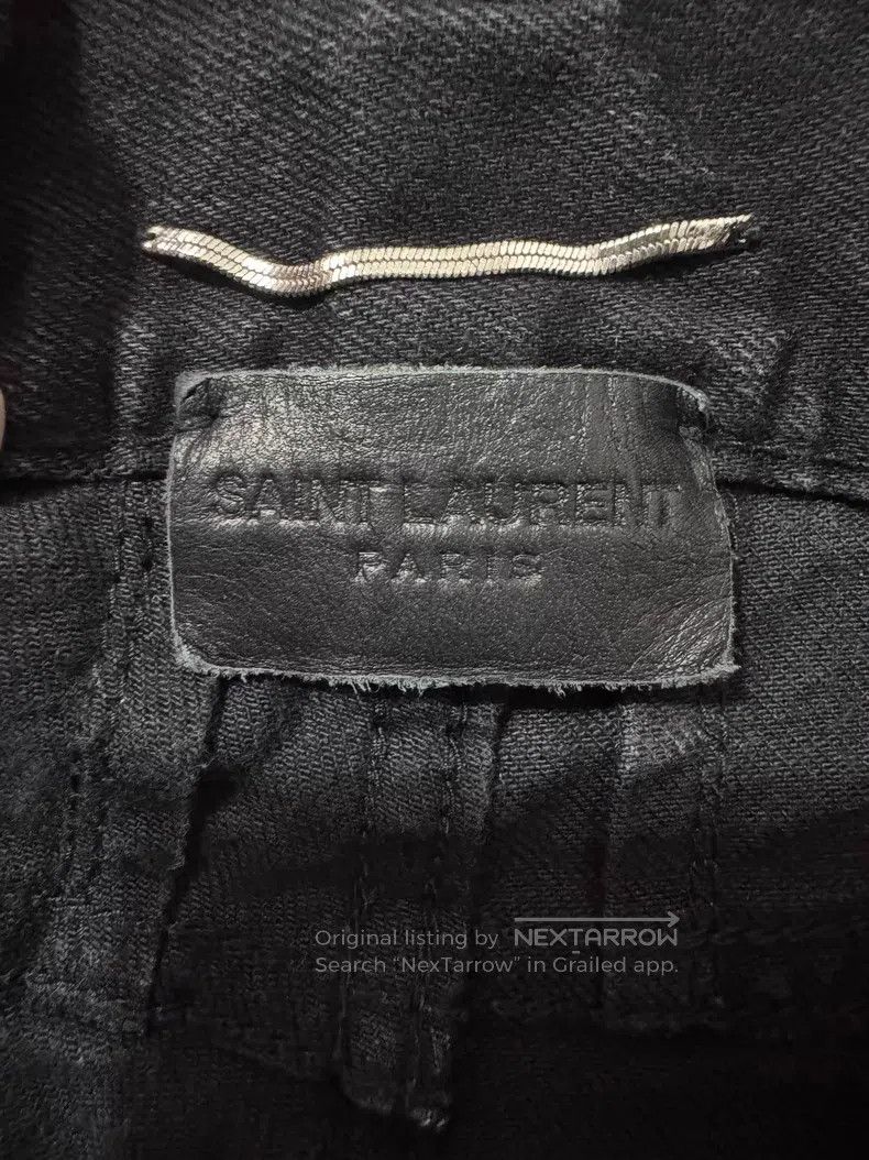 Saint Laurent Paris Saint Laurent Paris Stretch Tight Basic Denim Jeans Size US 32 / EU 48 - 6 Thumbnail