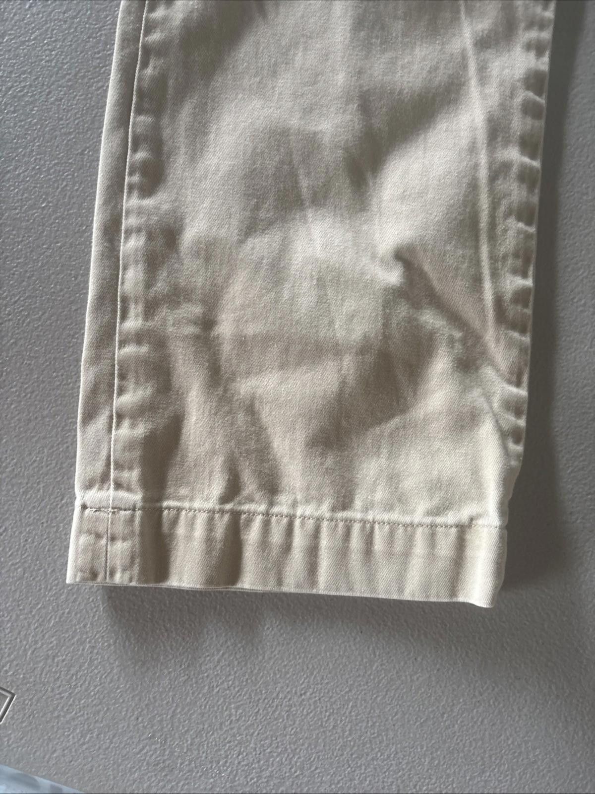 Polo Ralph Lauren Vintage Polo Ralph Lauren Pants Khaki Pleated Tan Chino 14M Size US 32 / EU 48 - 3 Thumbnail